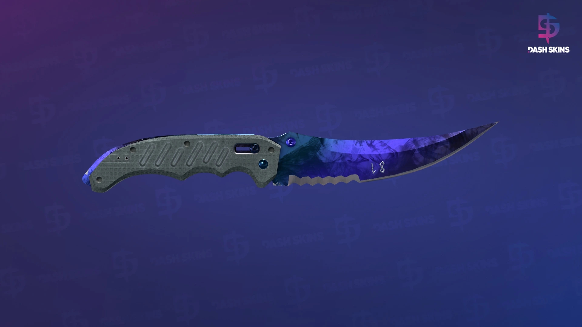 ★ StatTrak™ Flip Knife | Doppler (Factory New) - Phase 3 Screenshot Playside
