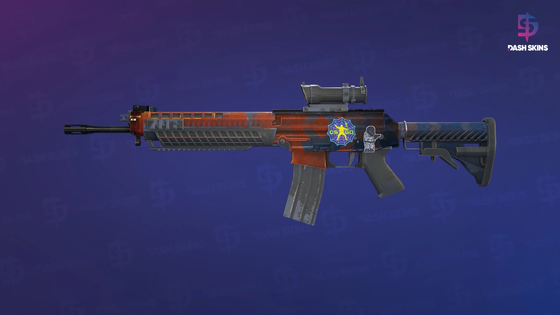 SG 553 | Danger Close (Field-Tested) Screenshot Playside