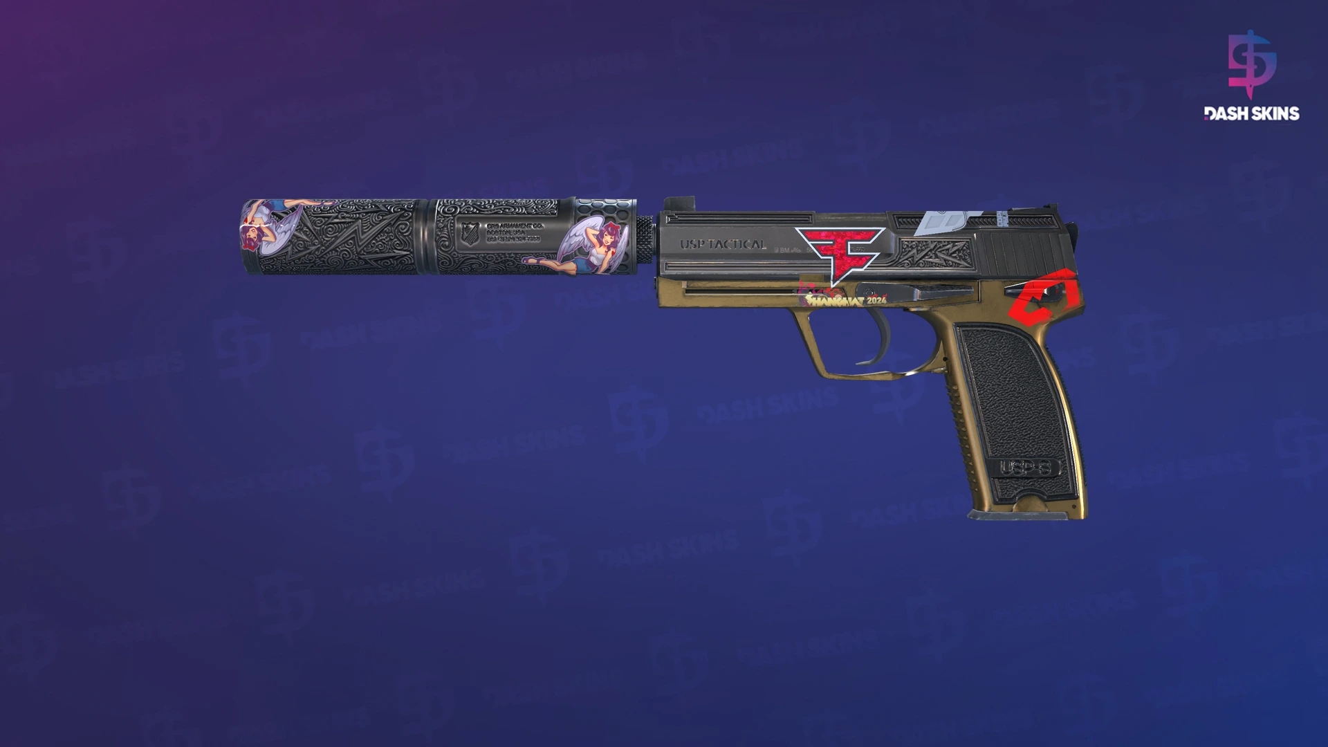 USP-S | Lead Conduit (Minimal Wear) Screenshot Playside