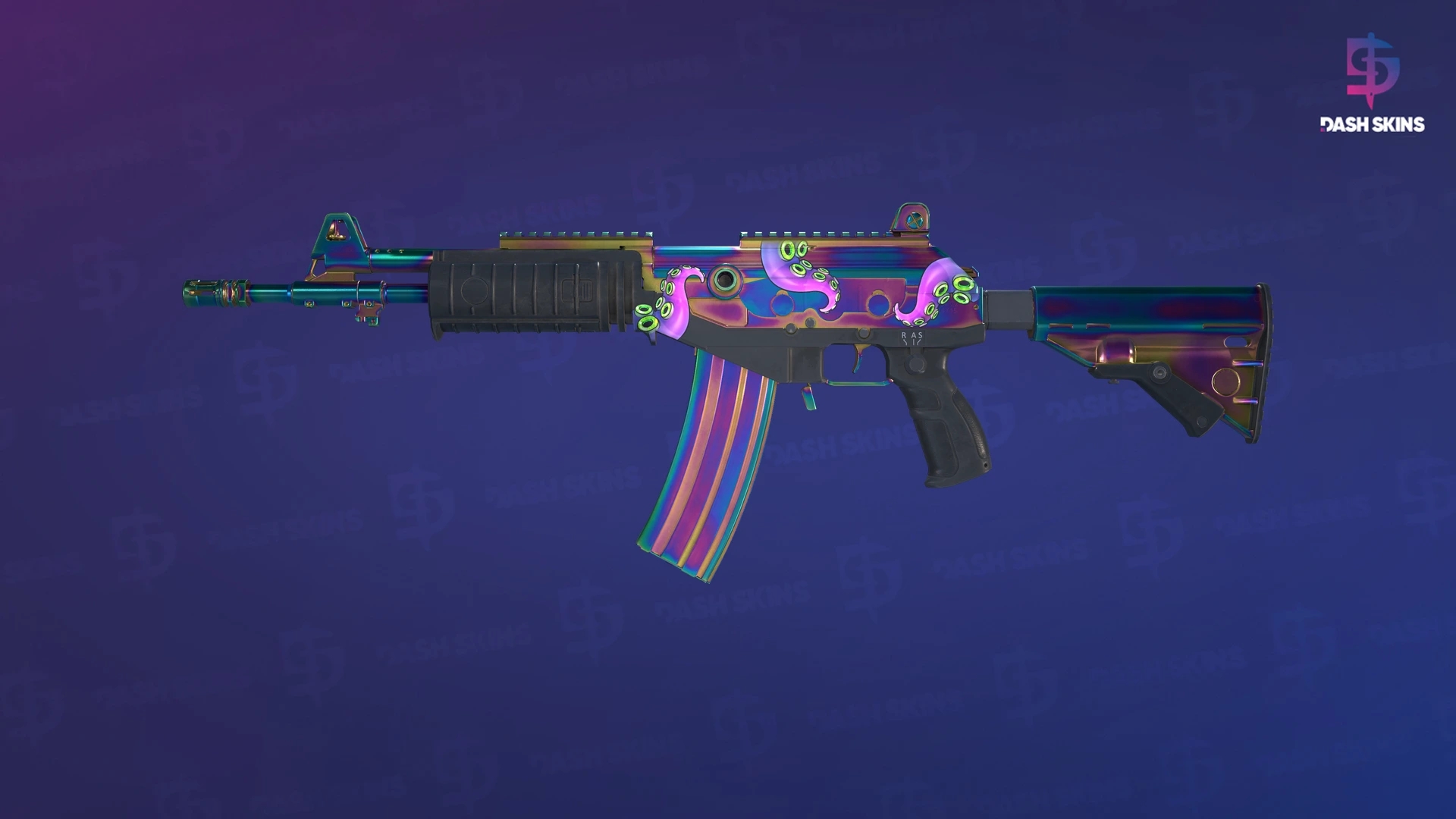 Galil AR | Rainbow Spoon (Minimal Wear) Screenshot Playside