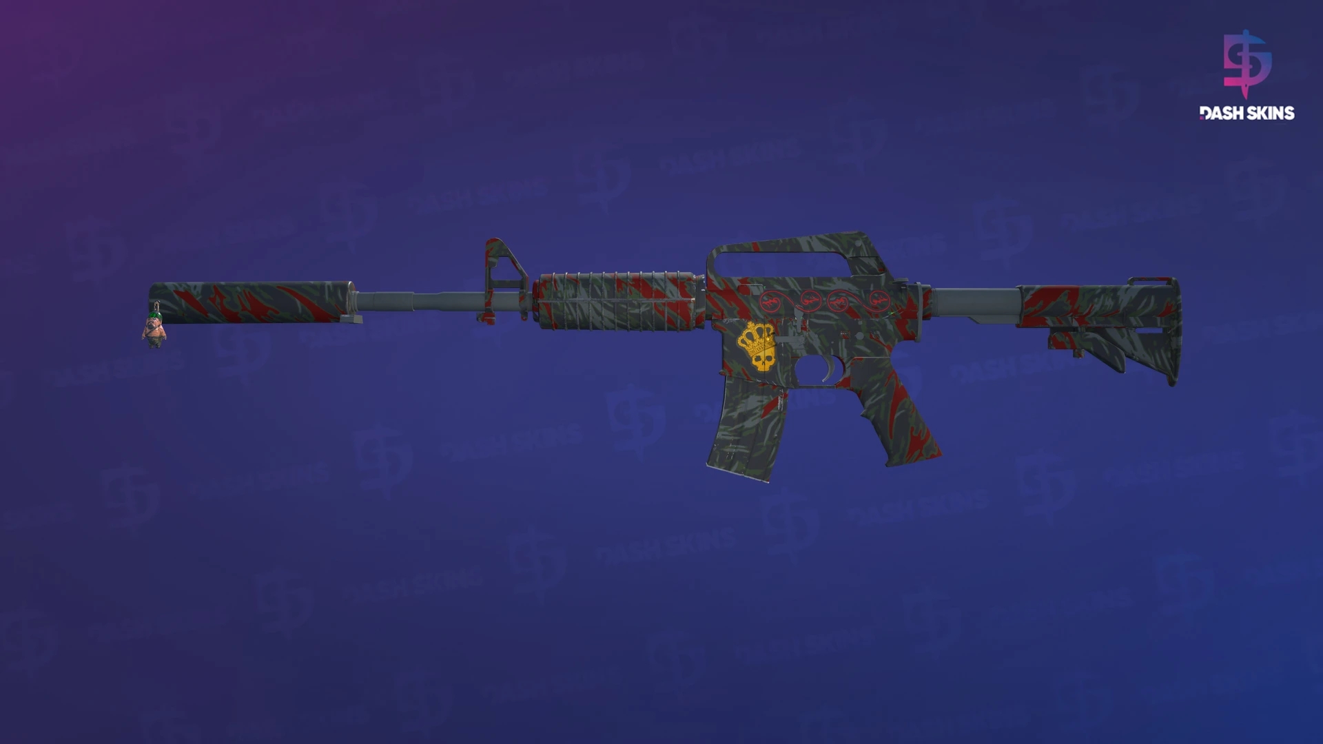 M4A1-S | Blood Tiger (Minimal Wear) Screenshot Playside