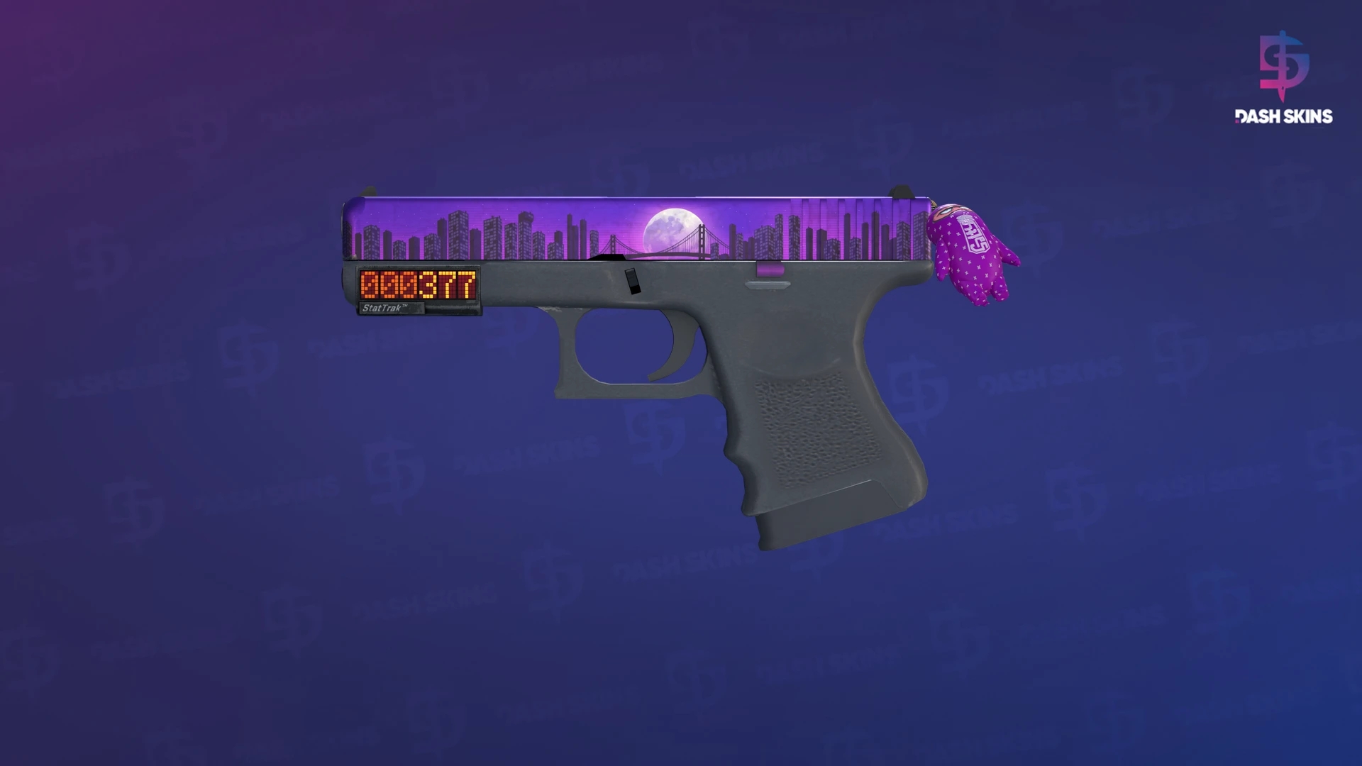 StatTrak™ Glock-18 | Moonrise (Factory New) Screenshot Playside