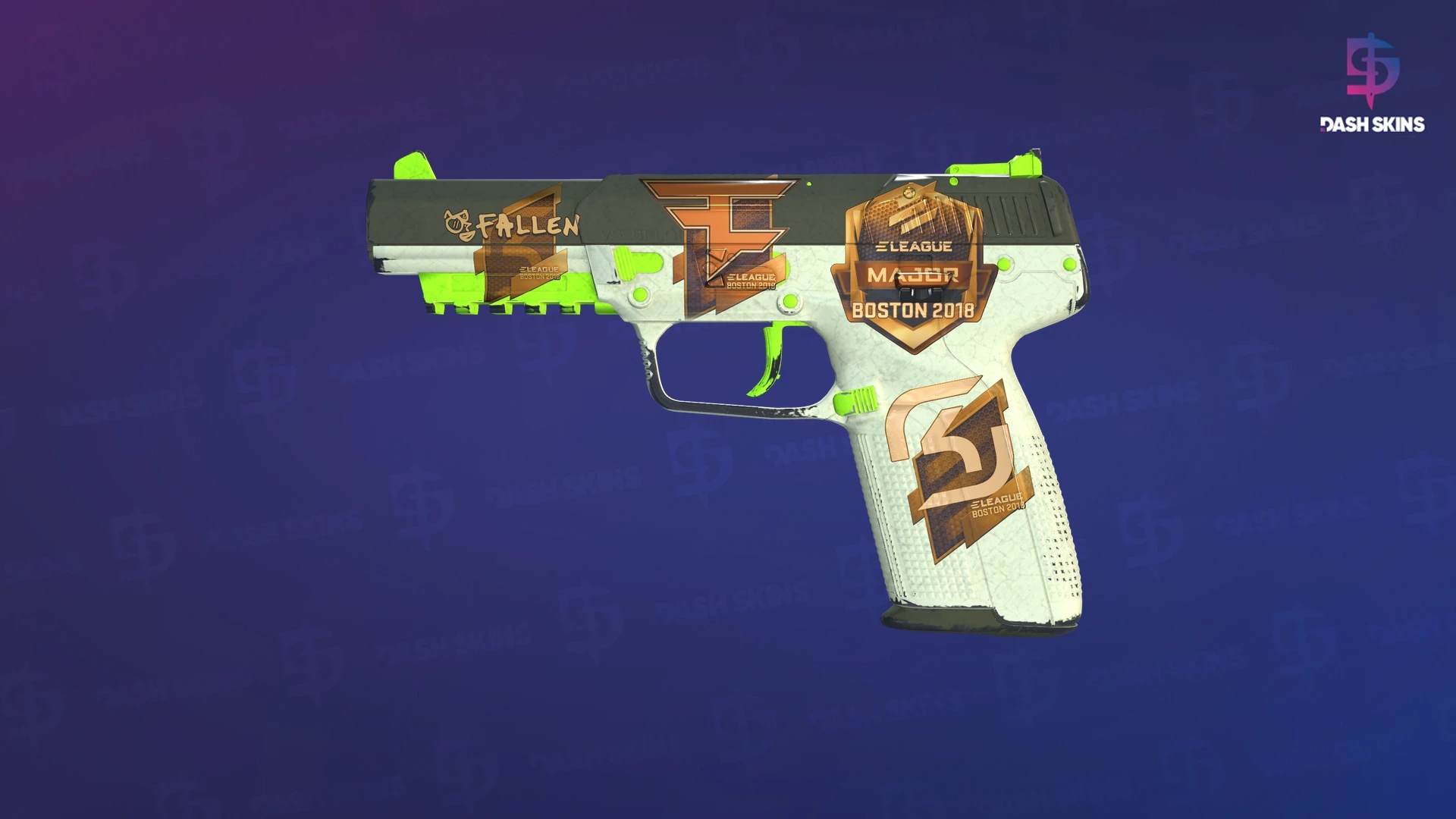 Souvenir Five-SeveN | Hot Shot (Field-Tested) Screenshot Playside