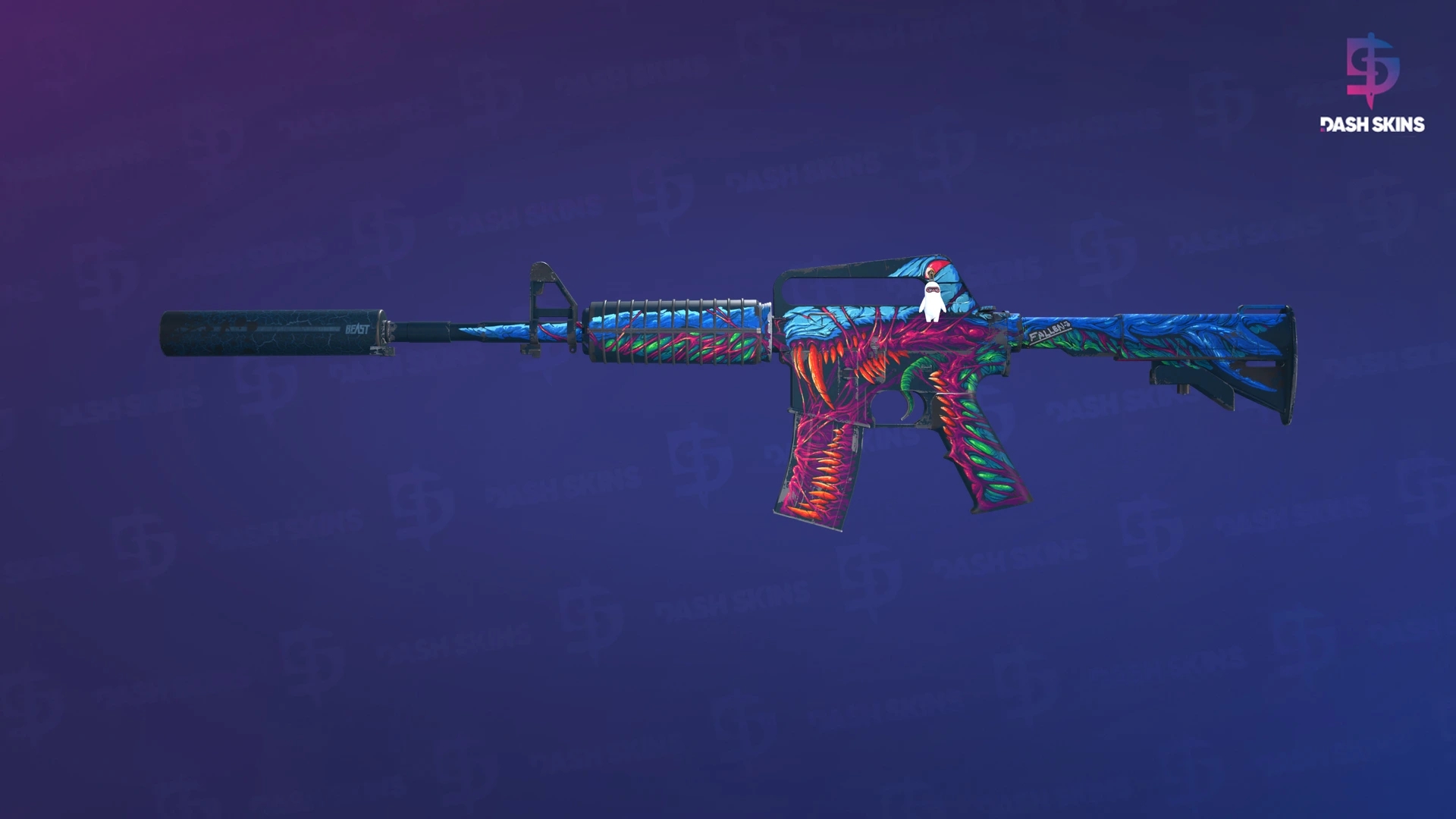 M4A1-S | Hyper Beast (Field-Tested) Screenshot Playside