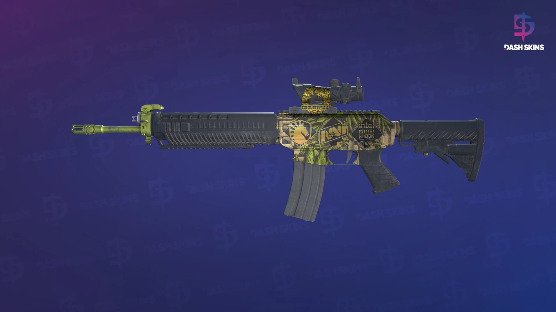 Souvenir SG 553 | Lush Ruins (Field-Tested) Screenshot Playside