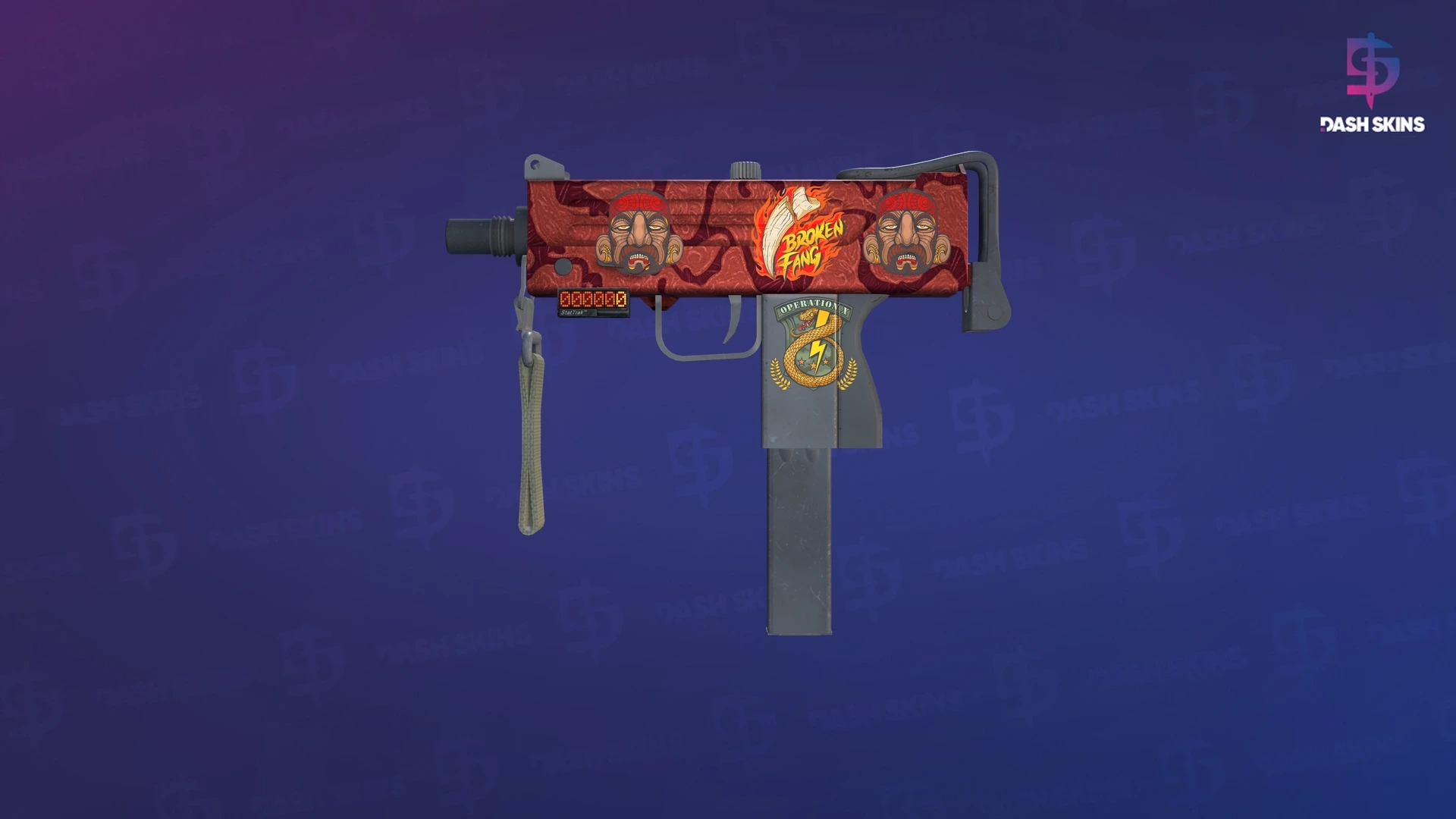 StatTrak™ MAC-10 | Carnivore (Well-Worn) Screenshot Playside