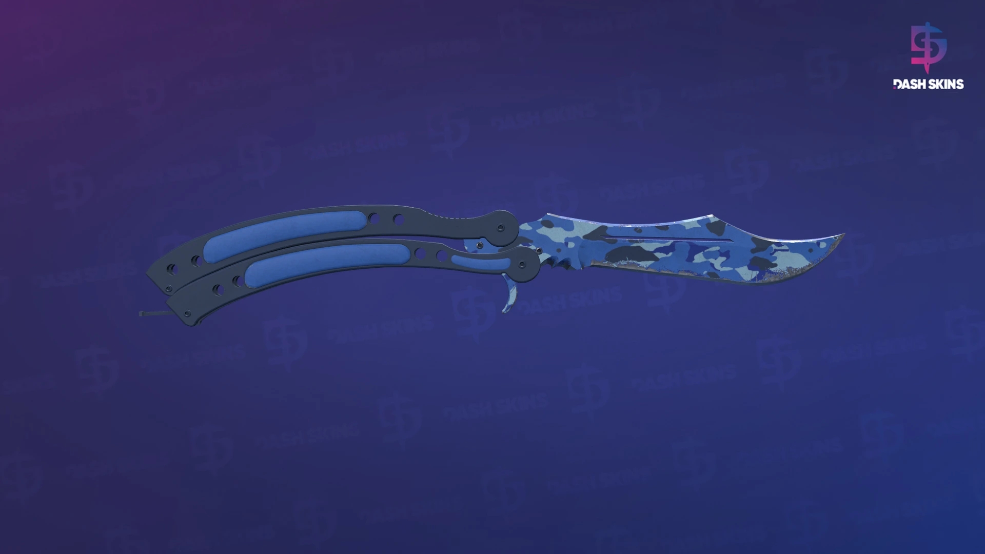 ★ Butterfly Knife | Bright Water (Field-Tested) Screenshot Playside