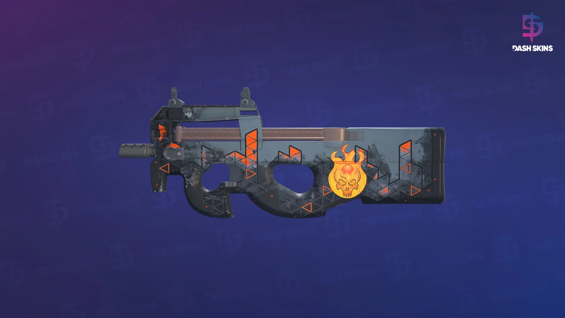 P90 | Trigon (Minimal Wear) Screenshot Playside