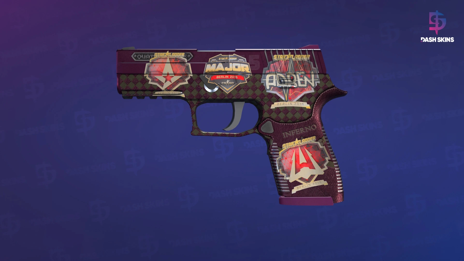Souvenir P250 | Vino Primo (Field-Tested) Screenshot Playside