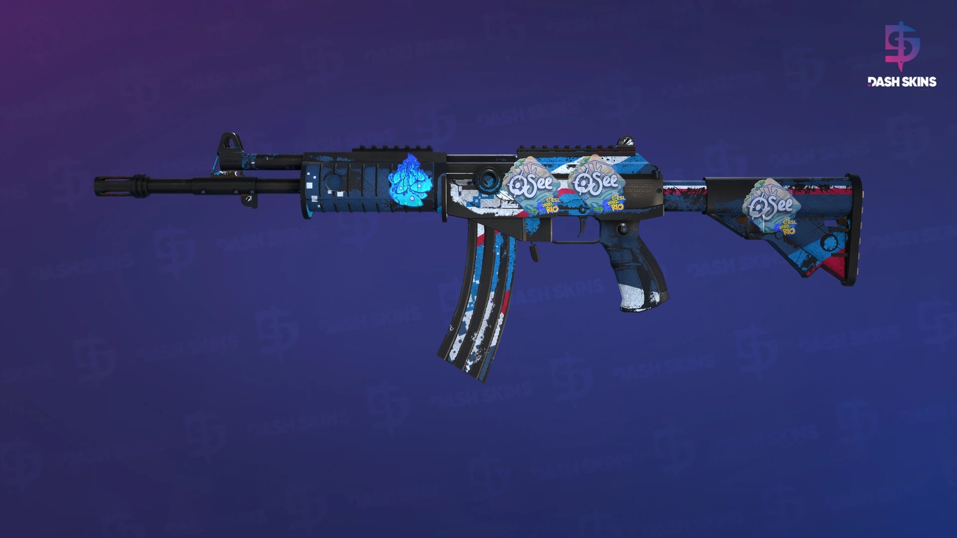 Galil AR | Rocket Pop (Battle-Scarred) Screenshot Playside