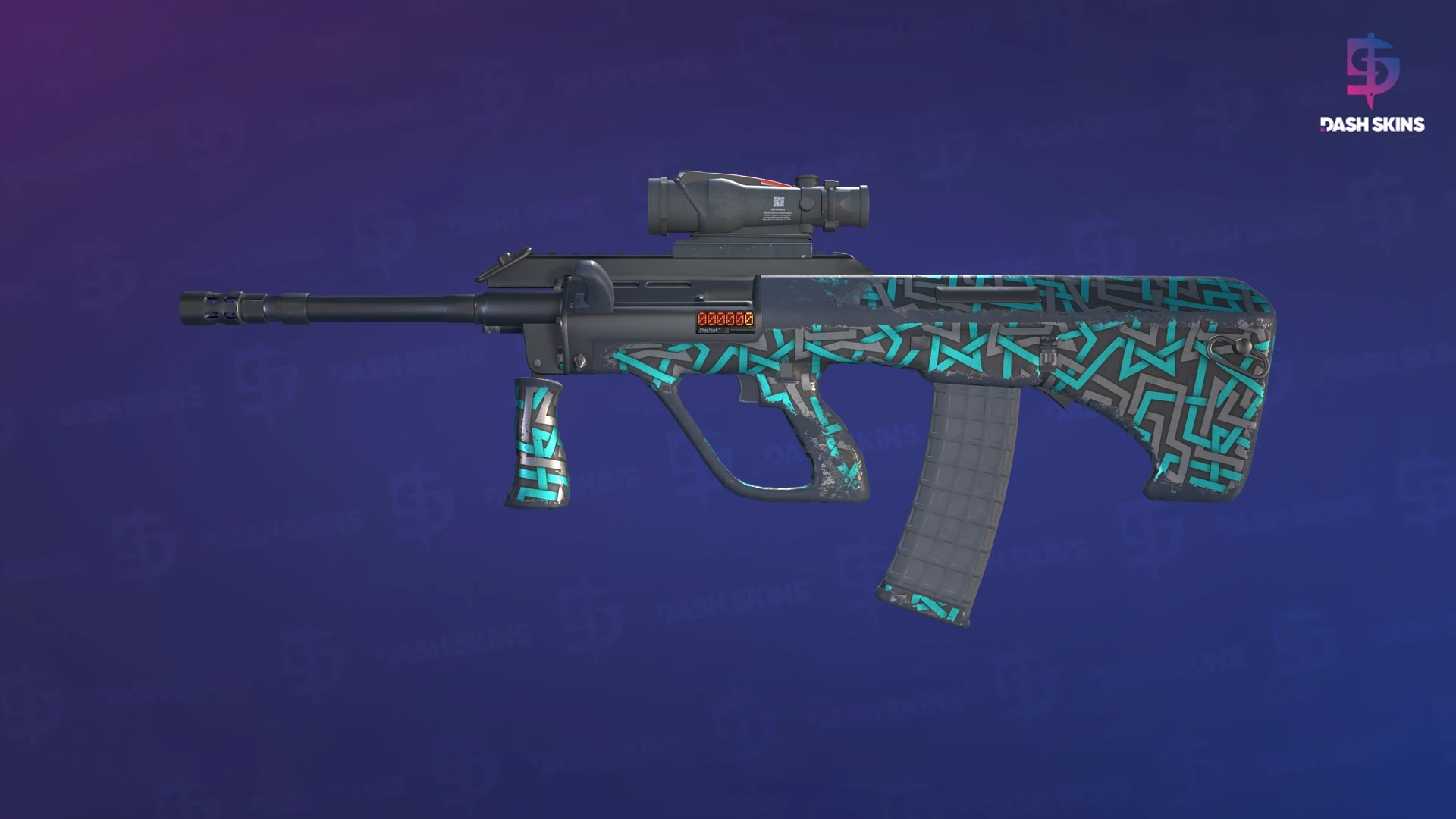 StatTrak™ AUG | Ricochet (Field-Tested) Screenshot Playside