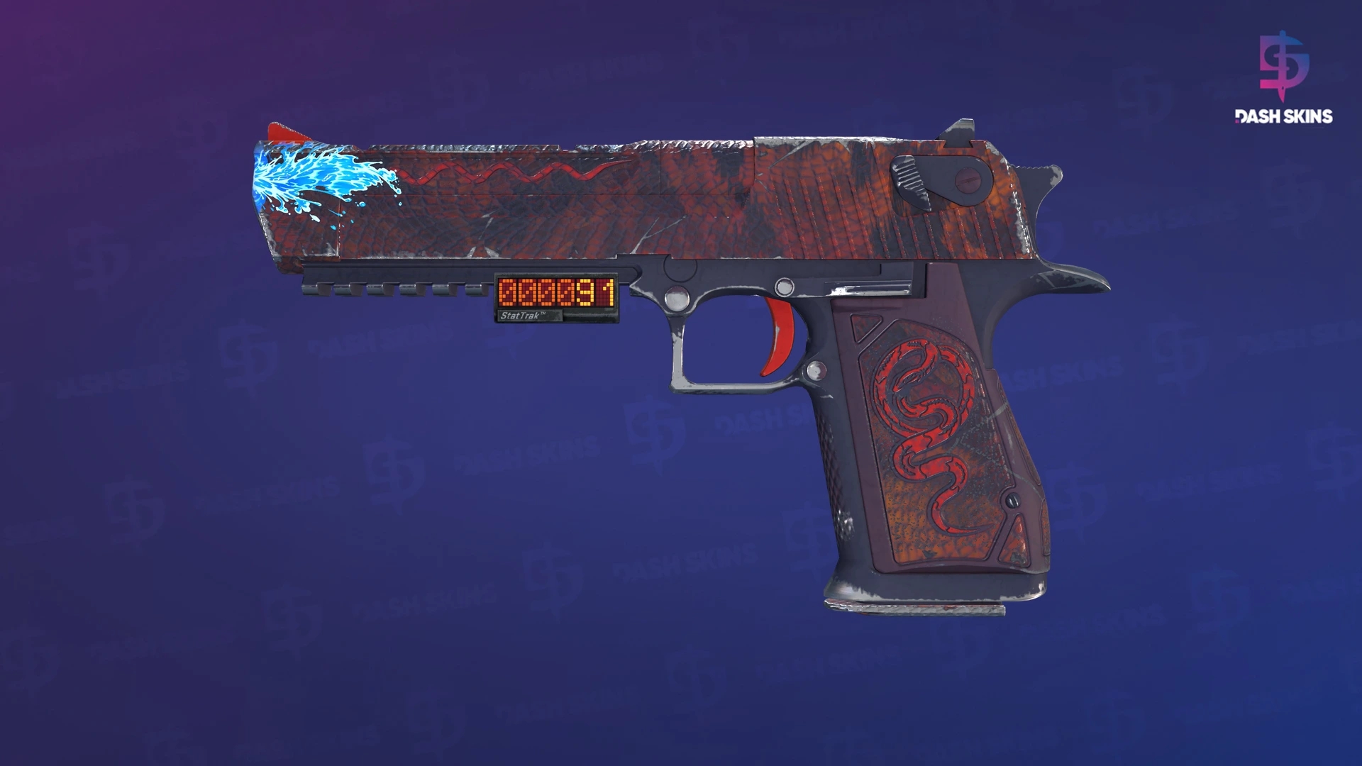 StatTrak™ Desert Eagle | Serpent Strike (Field-Tested) Screenshot Playside