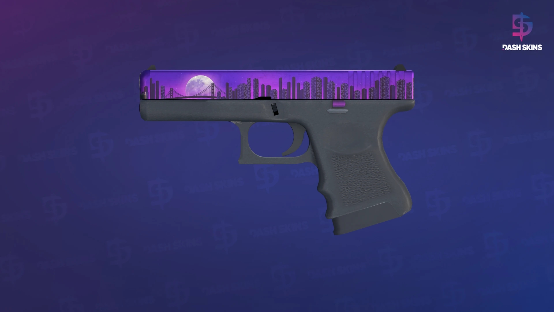 Glock-18 | Moonrise (Factory New) Screenshot Playside