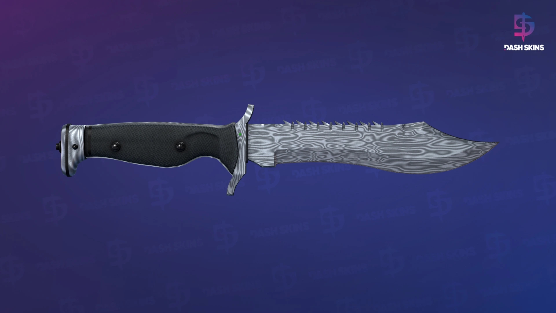 ★ Bowie Knife | Damascus Steel (Field-Tested) Screenshot Playside