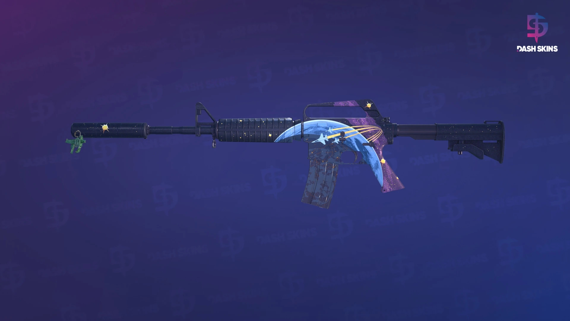 M4A1-S | Stratosphere (Minimal Wear) Screenshot Playside