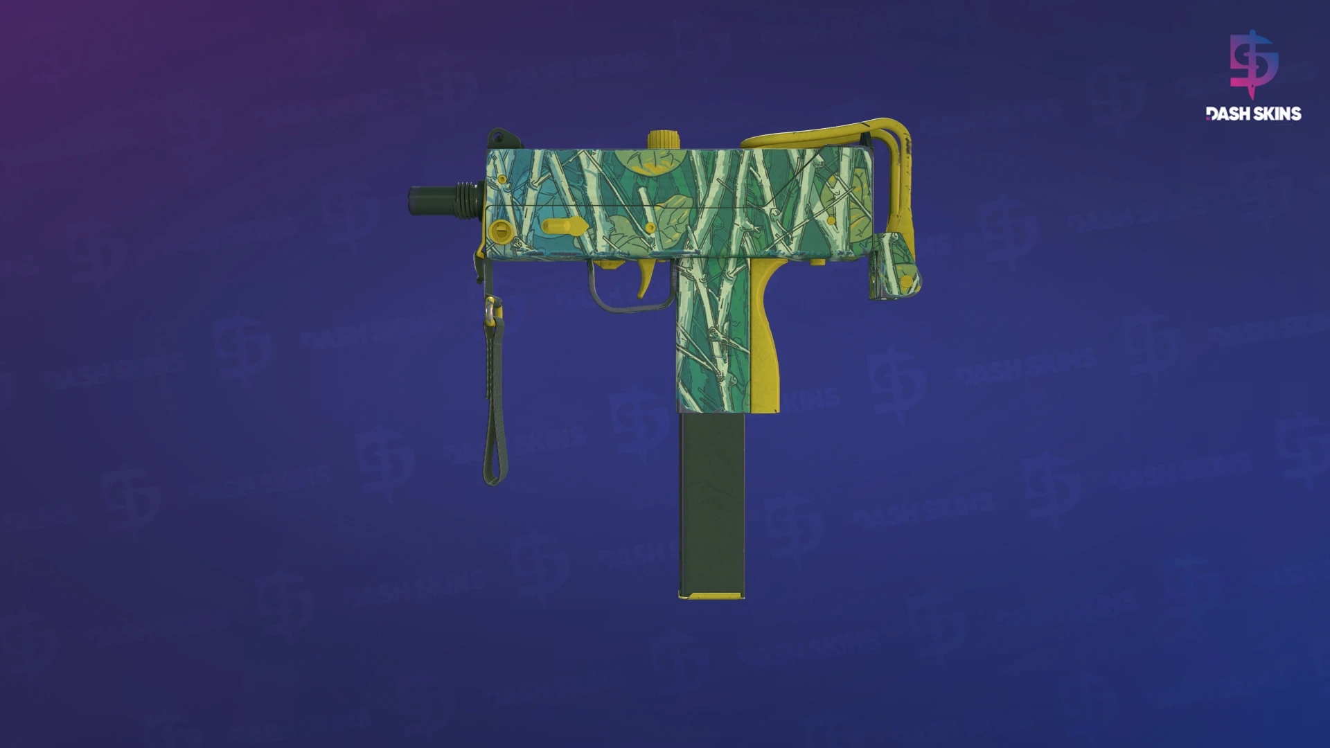 MAC-10 | Poplar Thicket (Minimal Wear) Screenshot Playside