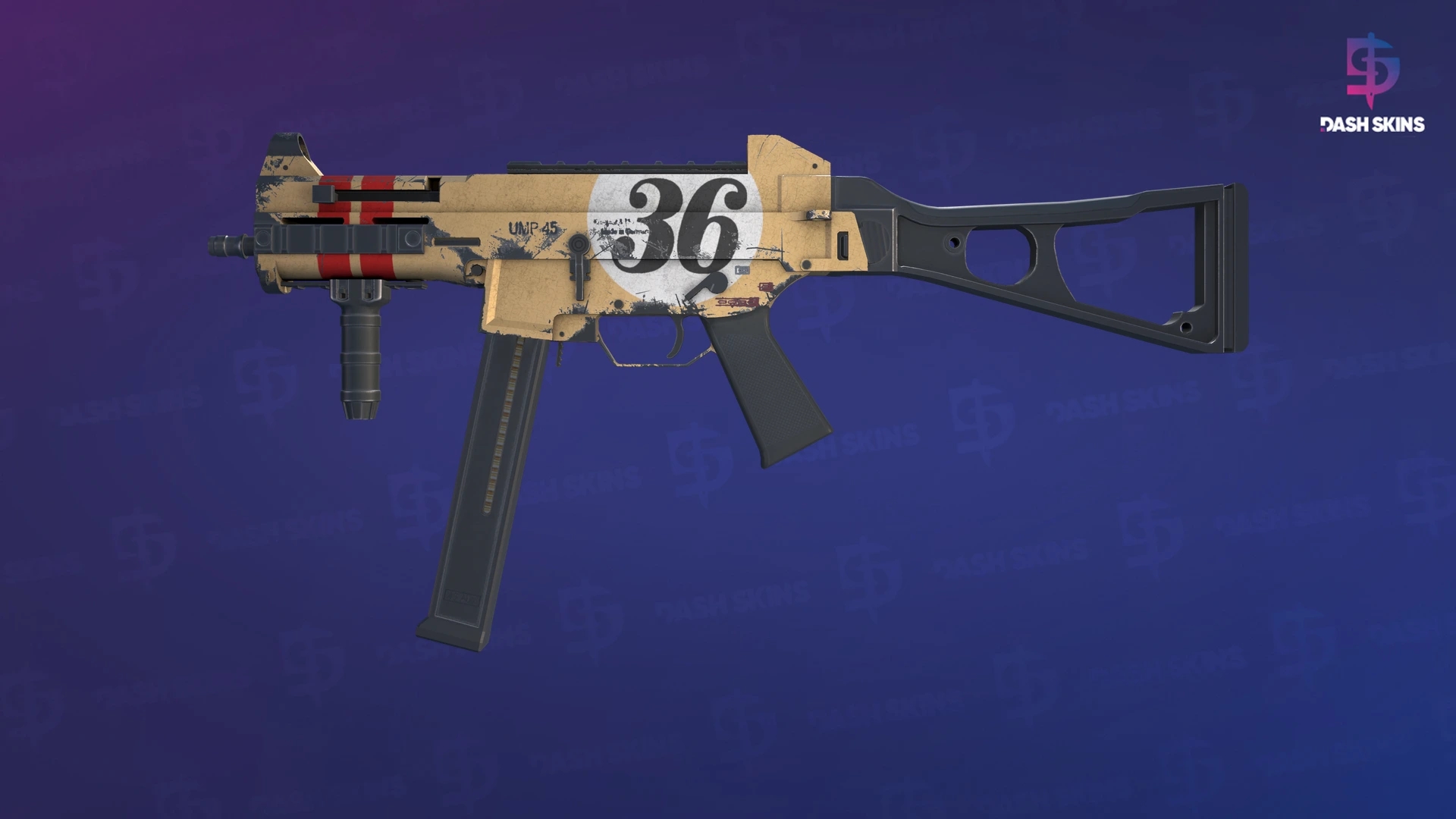 UMP-45 | Grand Prix (Field-Tested) Screenshot Playside