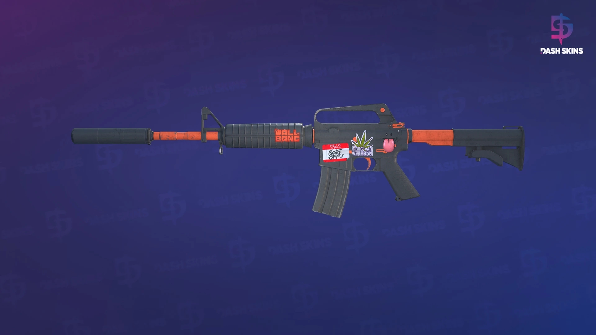 M4A1-S | Nitro (Well-Worn) Screenshot Playside