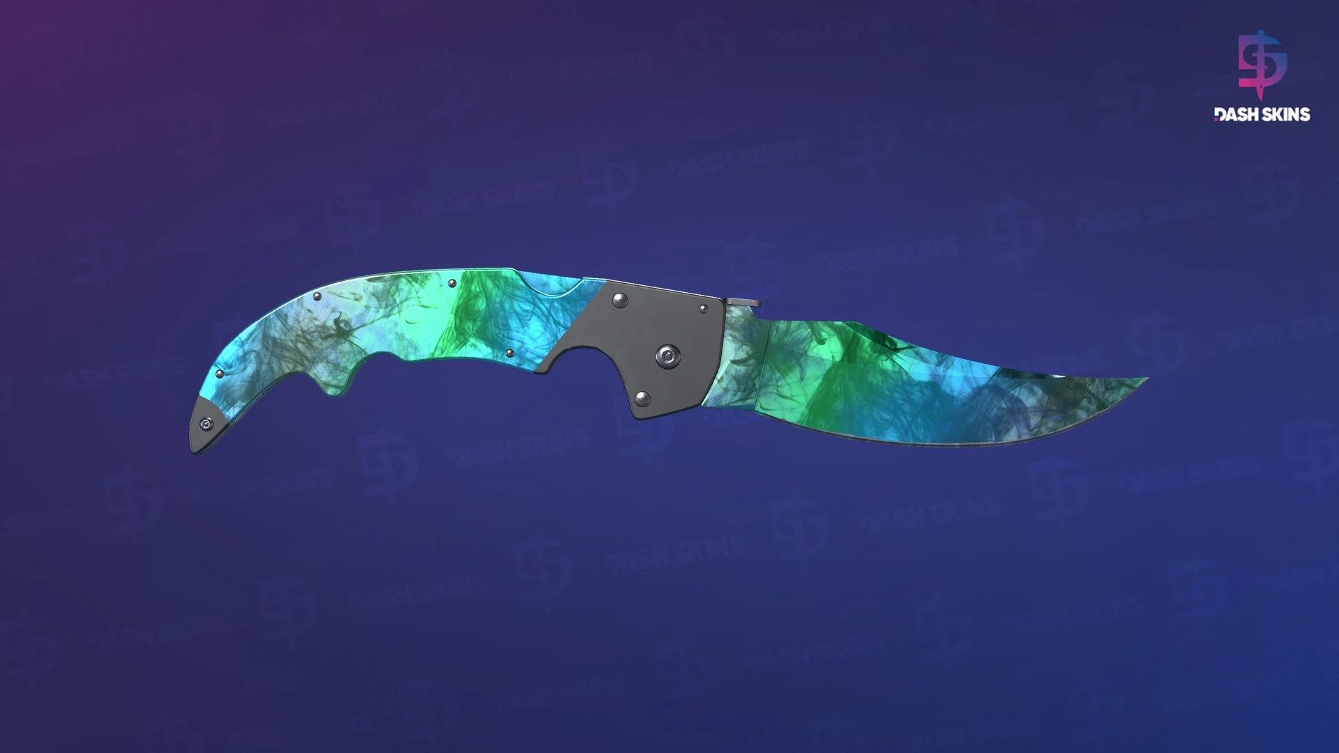 ★ Falchion Knife | Gamma Doppler (Factory New) - Phase 3 Screenshot Playside