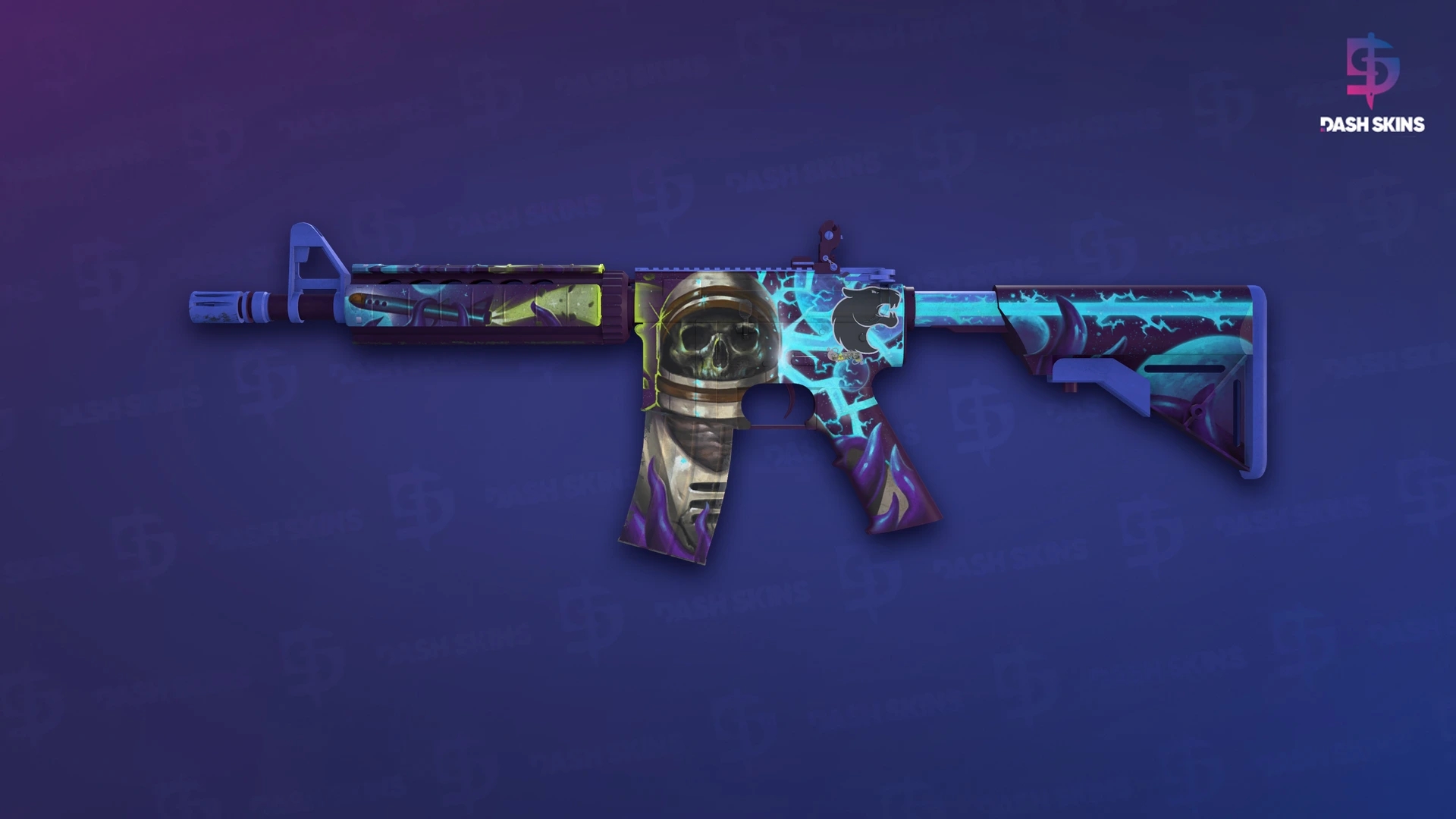 M4A4 | Desolate Space (Field-Tested) Screenshot Playside
