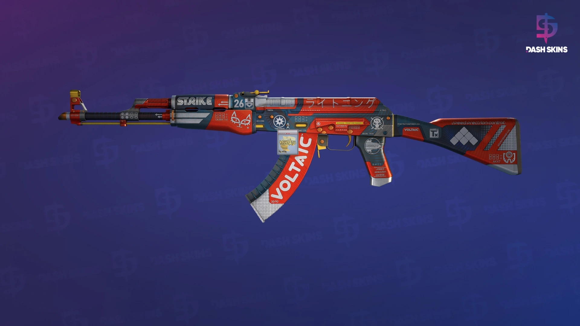 AK-47 | Bloodsport (Field-Tested) Screenshot Playside