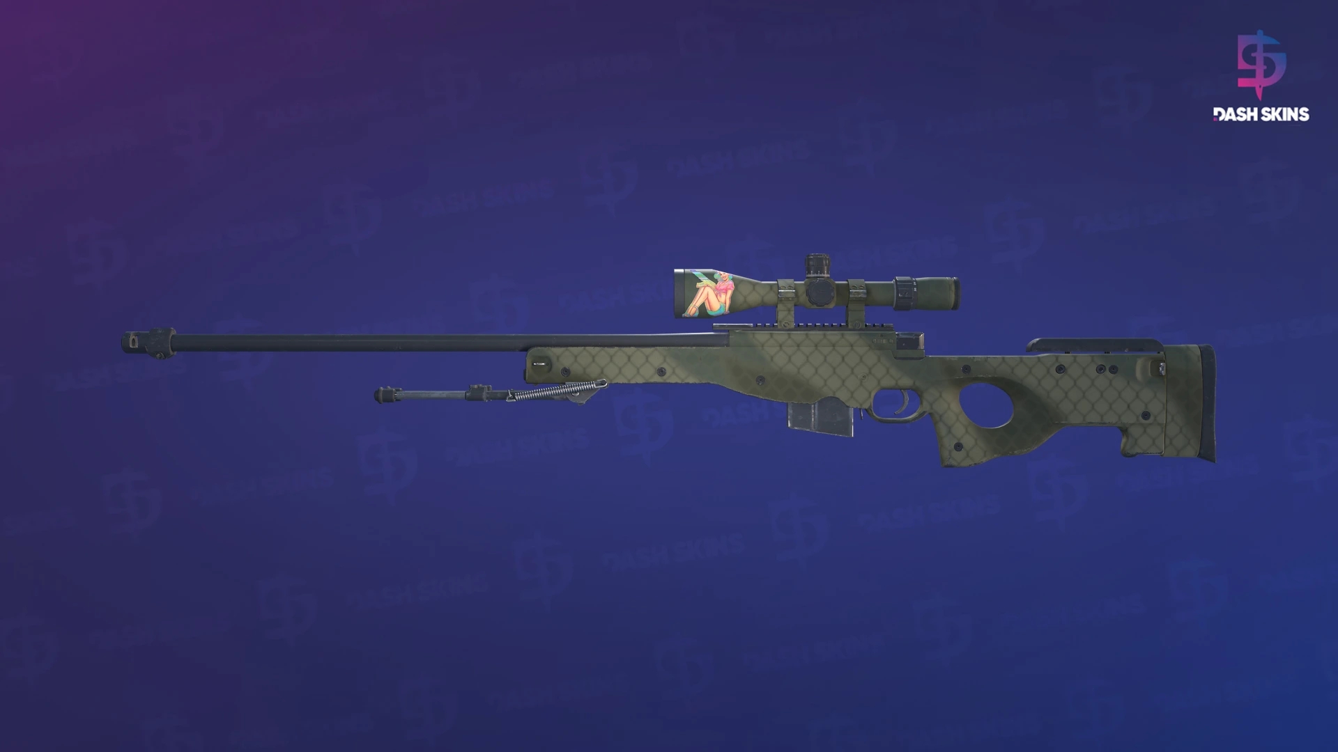 AWP | Safari Mesh (Minimal Wear) Screenshot Playside