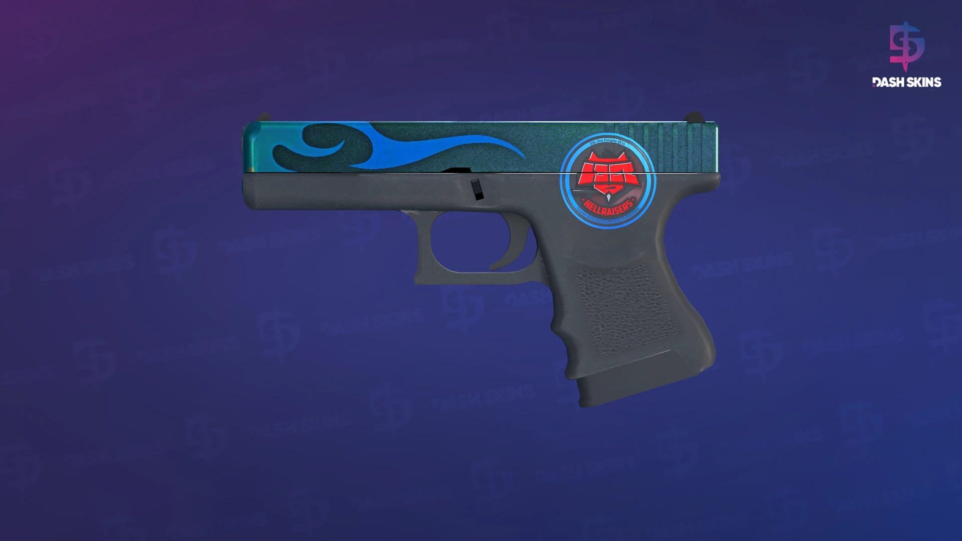 Glock-18 | Bunsen Burner (Field-Tested) Screenshot Playside