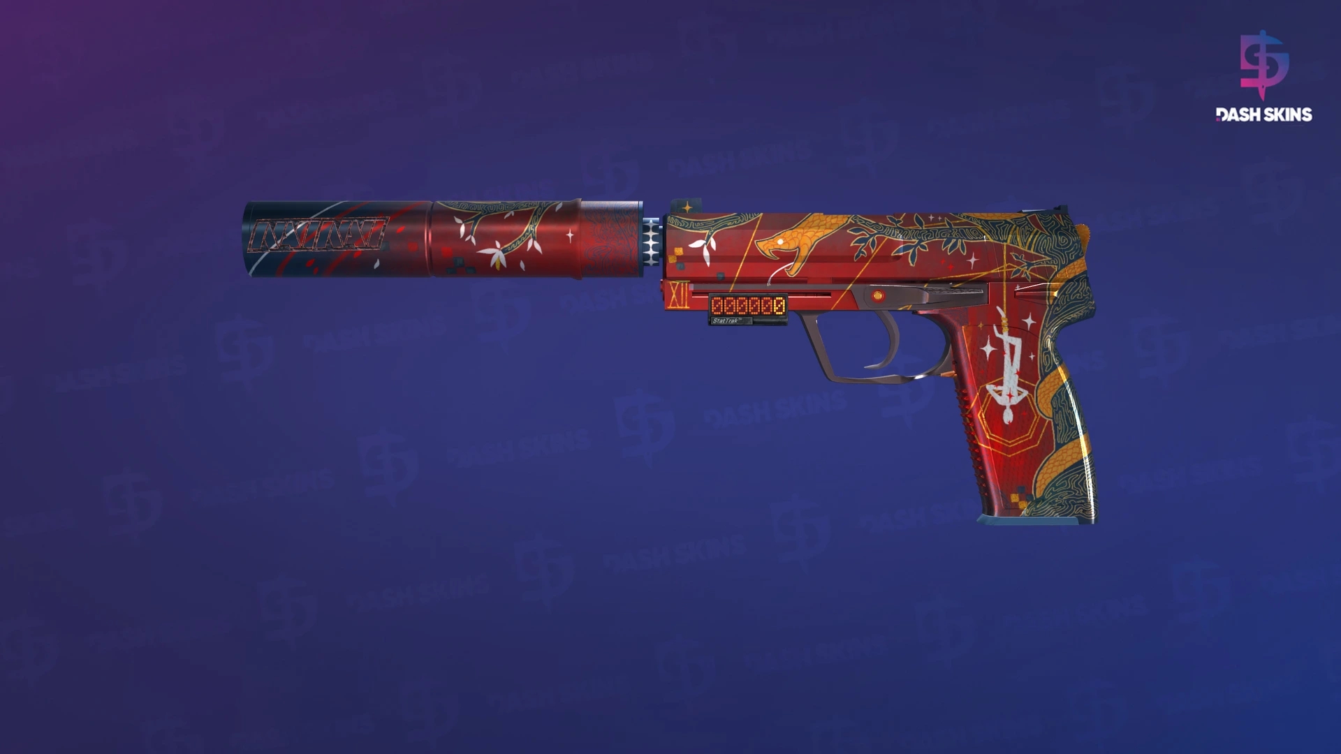 StatTrak™ USP-S | The Traitor (Minimal Wear) Screenshot Playside
