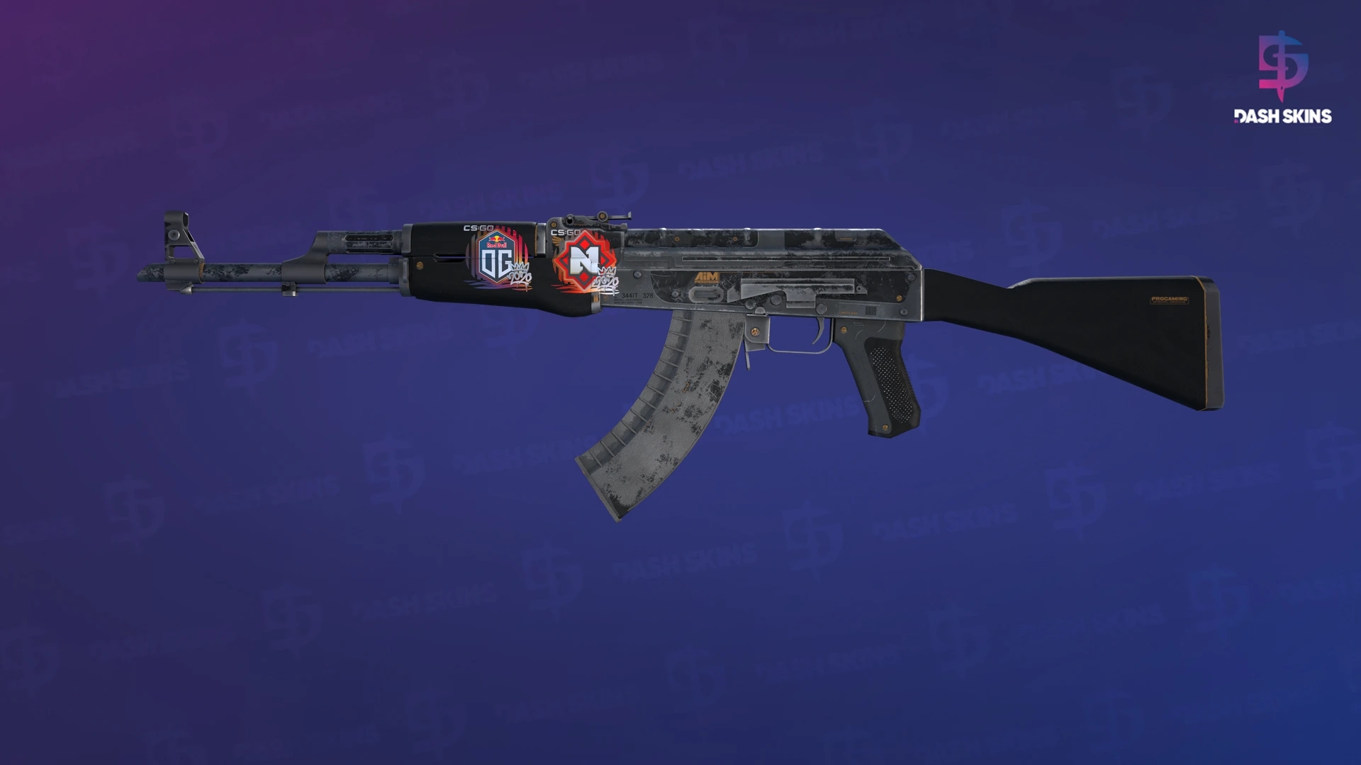 AK-47 | Elite Build (Battle-Scarred) Screenshot Playside