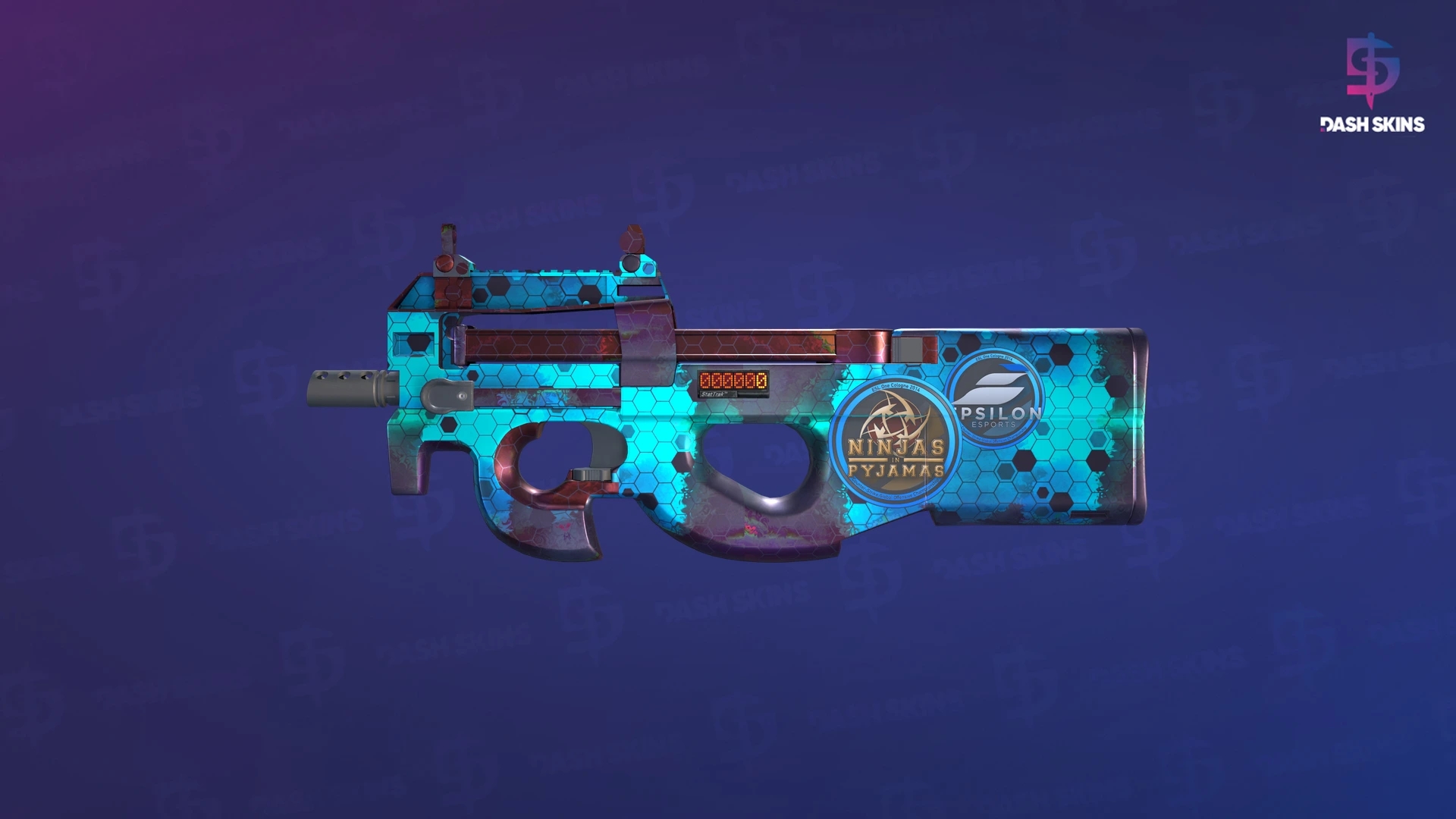StatTrak™ P90 | Module (Minimal Wear) Screenshot Playside
