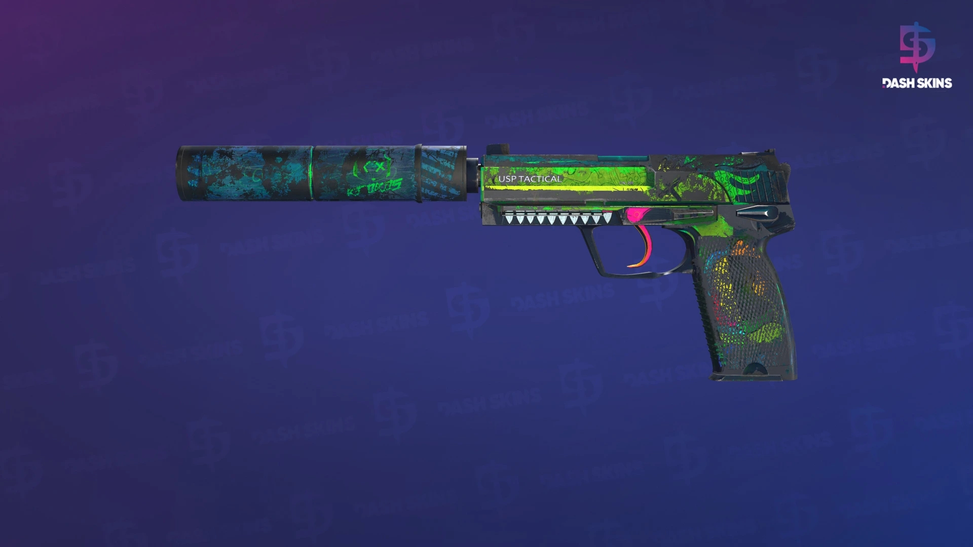 USP-S | Monster Mashup (Battle-Scarred) Screenshot Playside