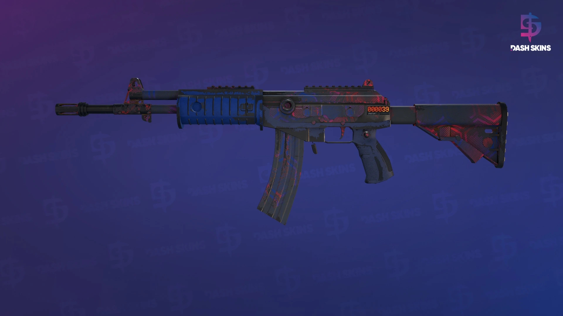 StatTrak™ Galil AR | Signal (Well-Worn) Screenshot Playside