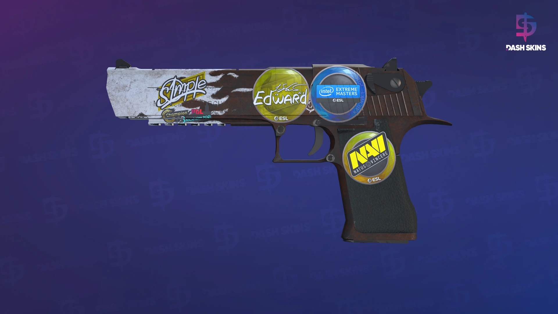 Desert Eagle | Oxide Blaze (Minimal Wear) Screenshot Playside