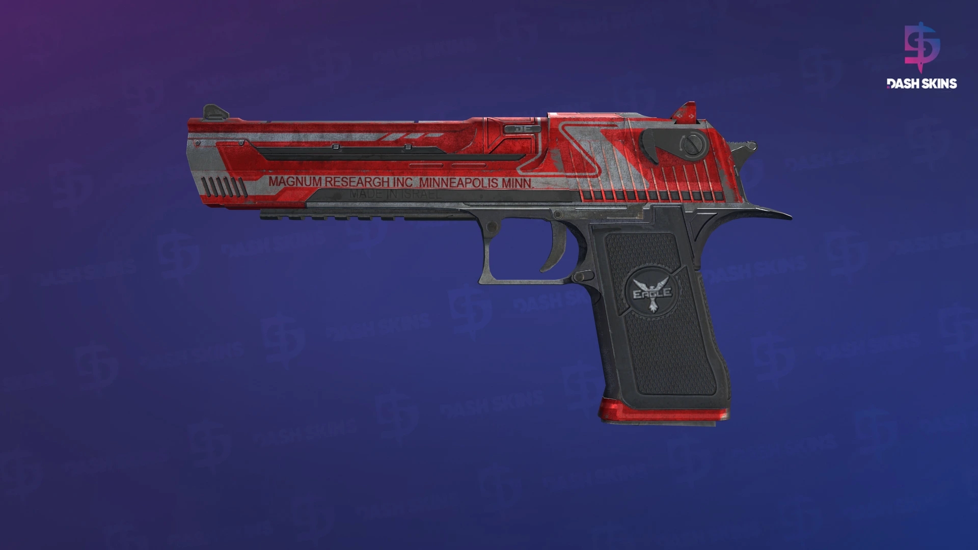 Desert Eagle | Code Red (Battle-Scarred) Screenshot Playside
