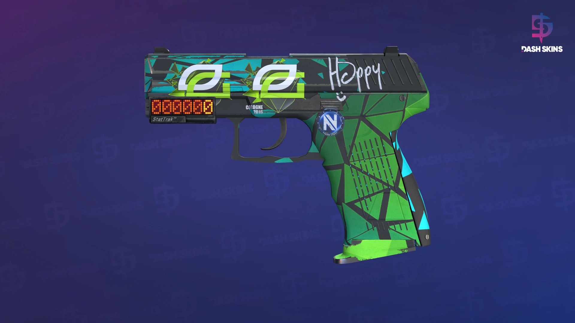 StatTrak™ P2000 | Pulse (Field-Tested) Screenshot Playside