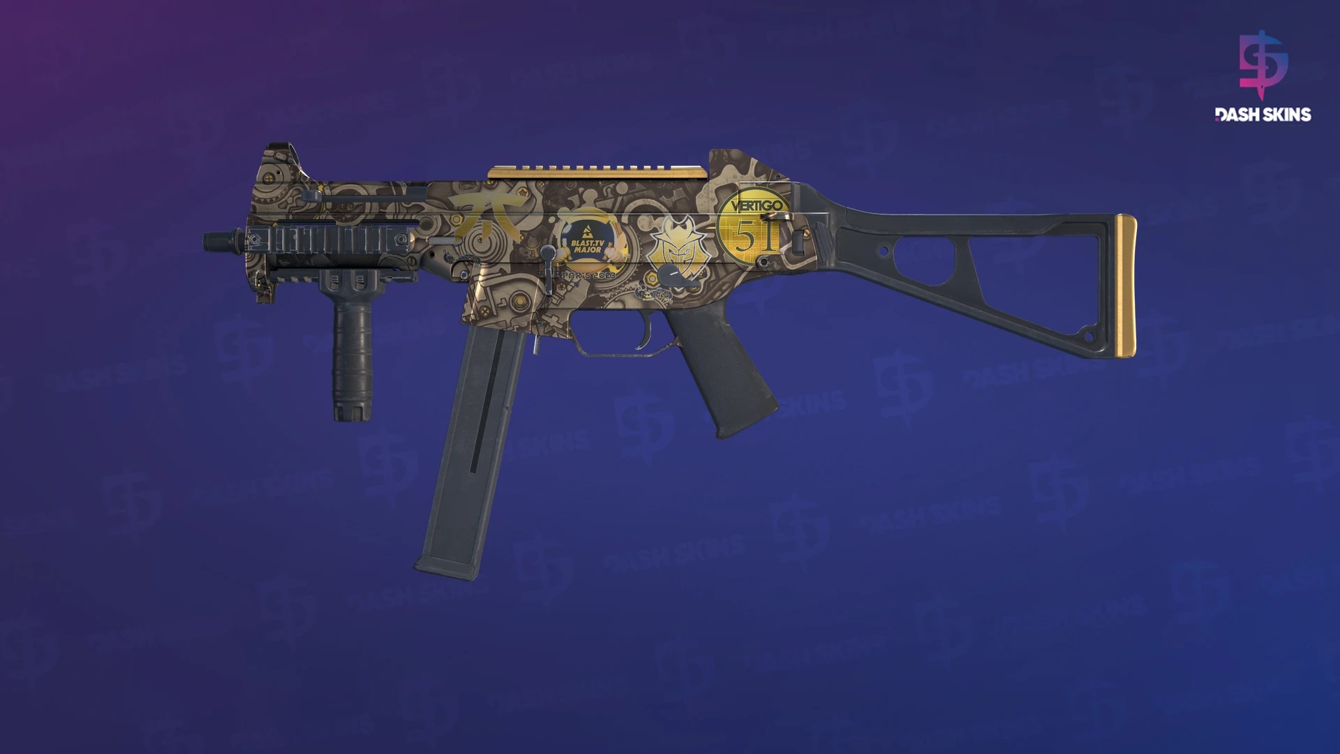 Souvenir UMP-45 | Mechanism (Minimal Wear) Screenshot Playside