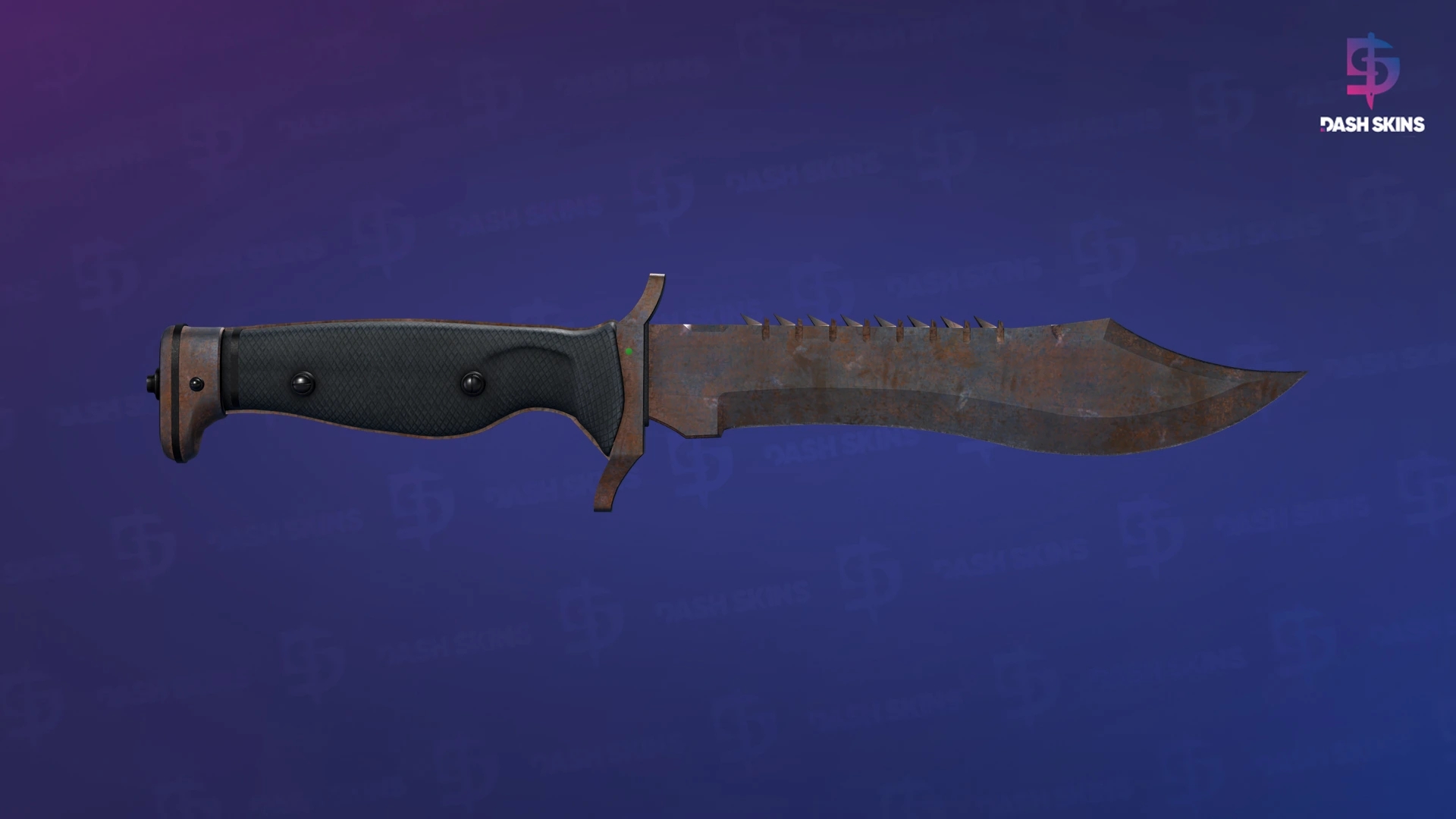 ★ Bowie Knife | Rust Coat (Battle-Scarred) Screenshot Playside