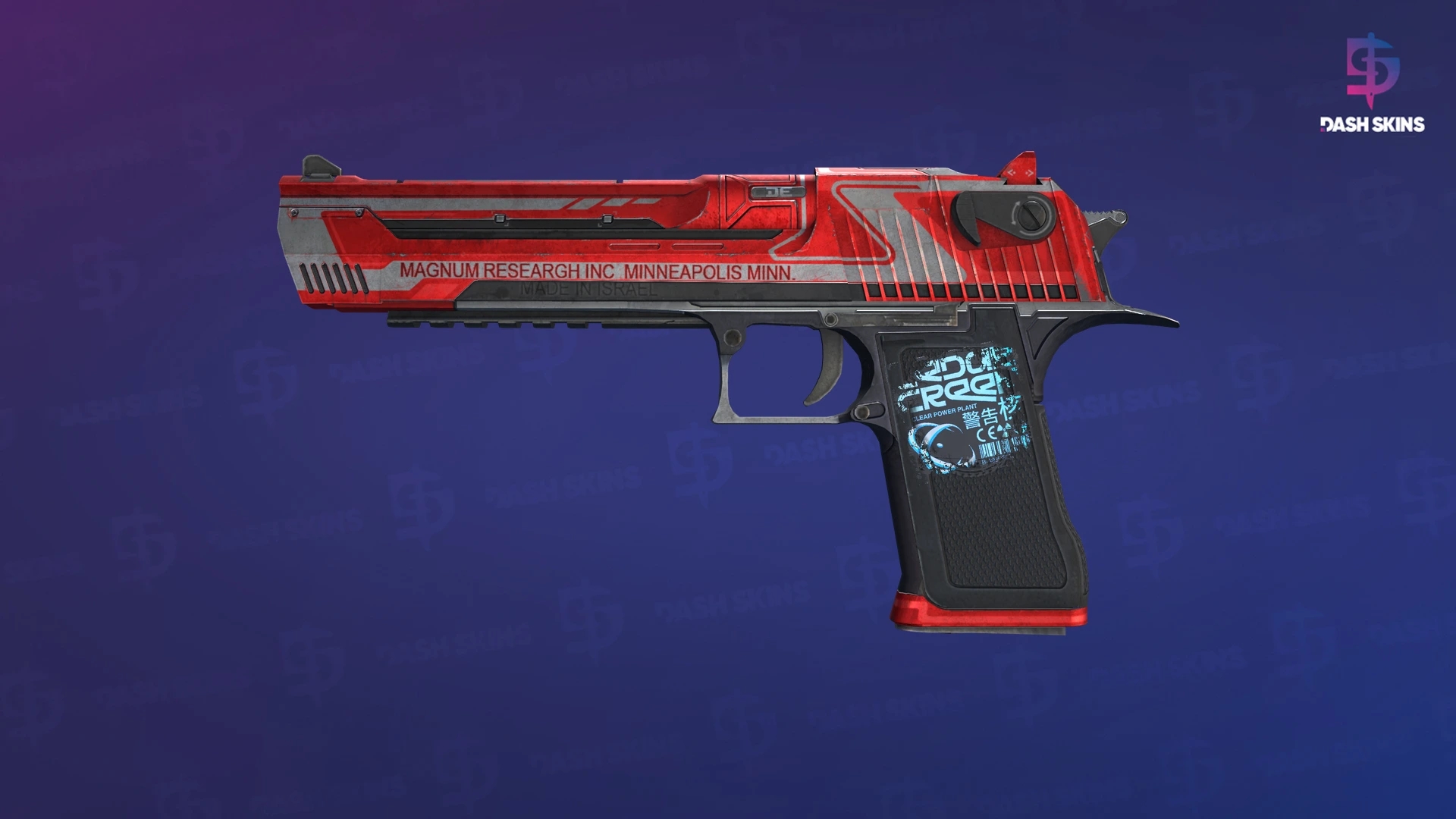 Desert Eagle | Code Red (Well-Worn) Screenshot Playside