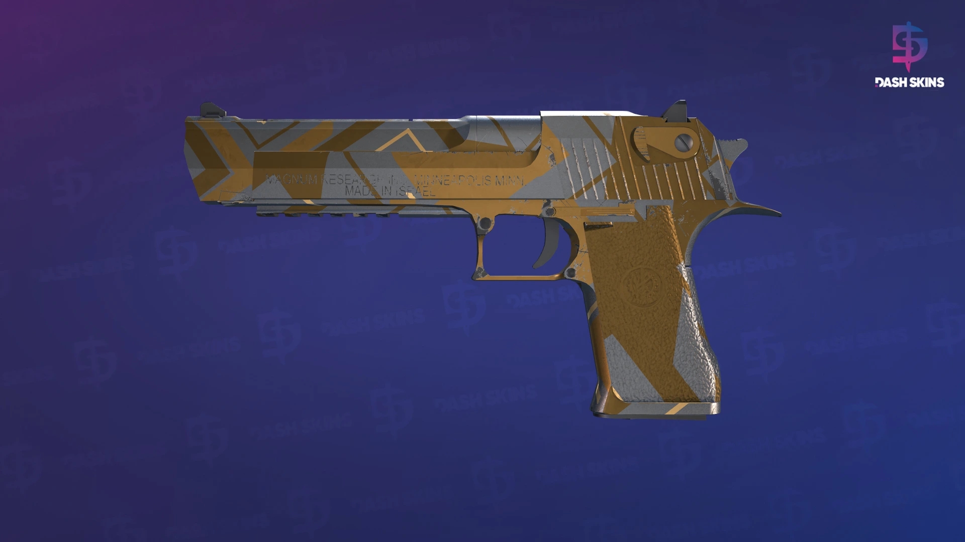 Desert Eagle | Bronze Deco (Minimal Wear) Screenshot Playside