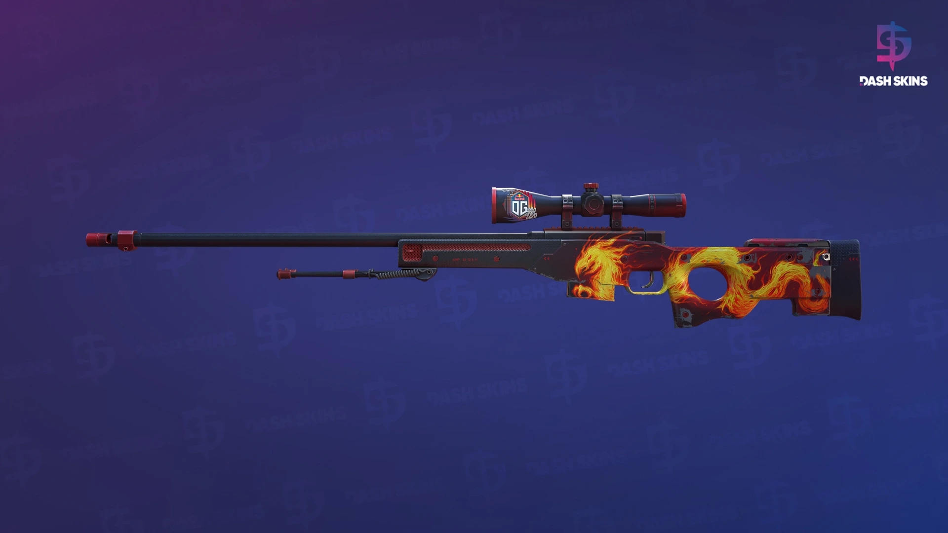 AWP | Wildfire (Field-Tested) Screenshot Playside