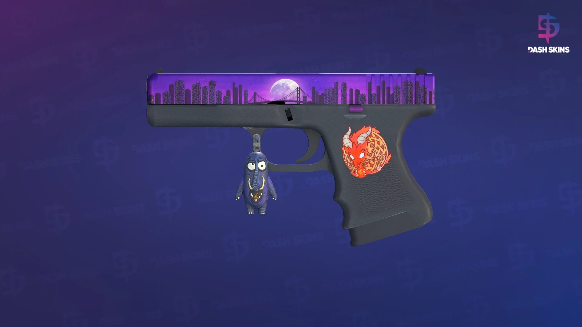 Glock-18 | Moonrise (Factory New) Screenshot Playside