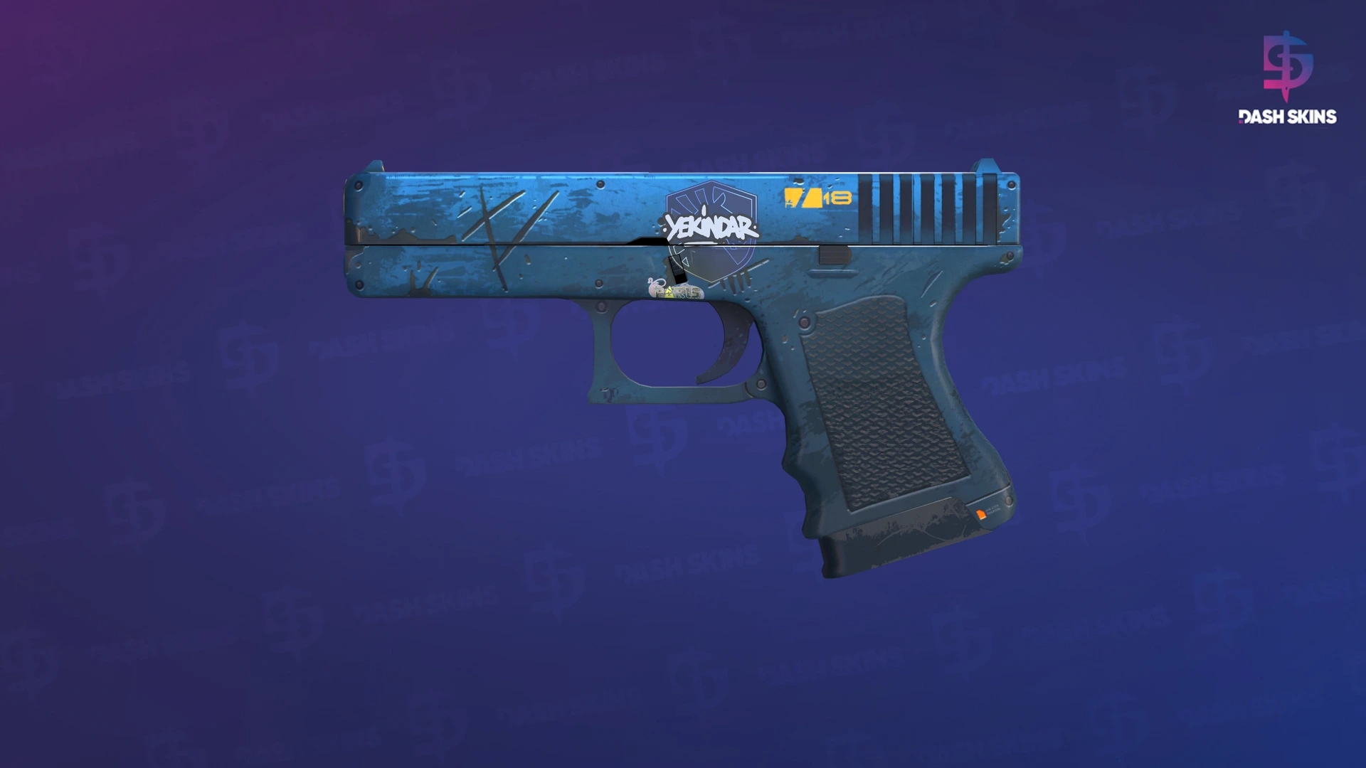 Glock-18 | Off World (Minimal Wear) Screenshot Playside