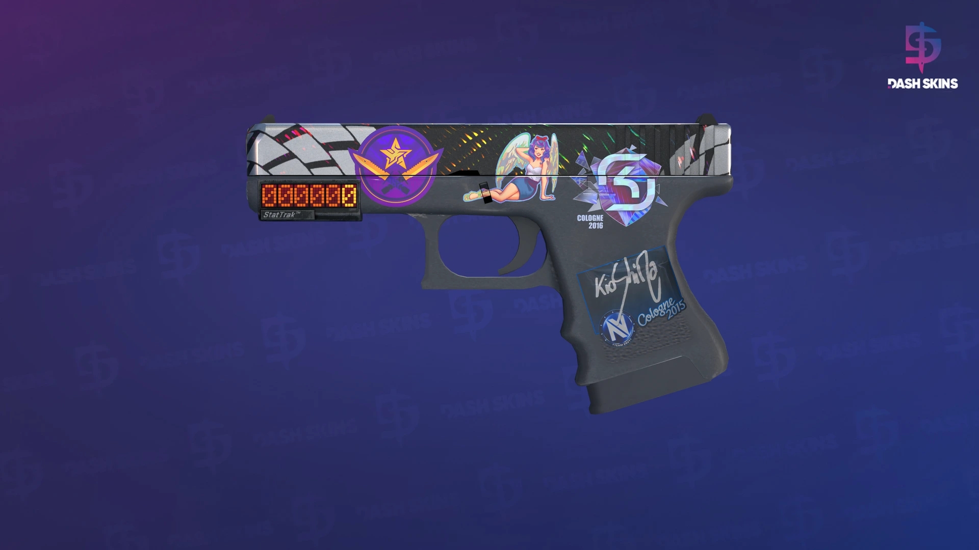 StatTrak™ Glock-18 | Grinder (Factory New) Screenshot Playside