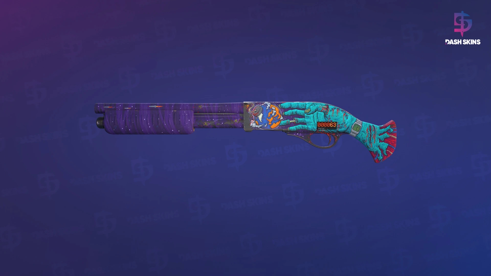 StatTrak™ Sawed-Off | Apocalypto (Well-Worn) Screenshot Playside