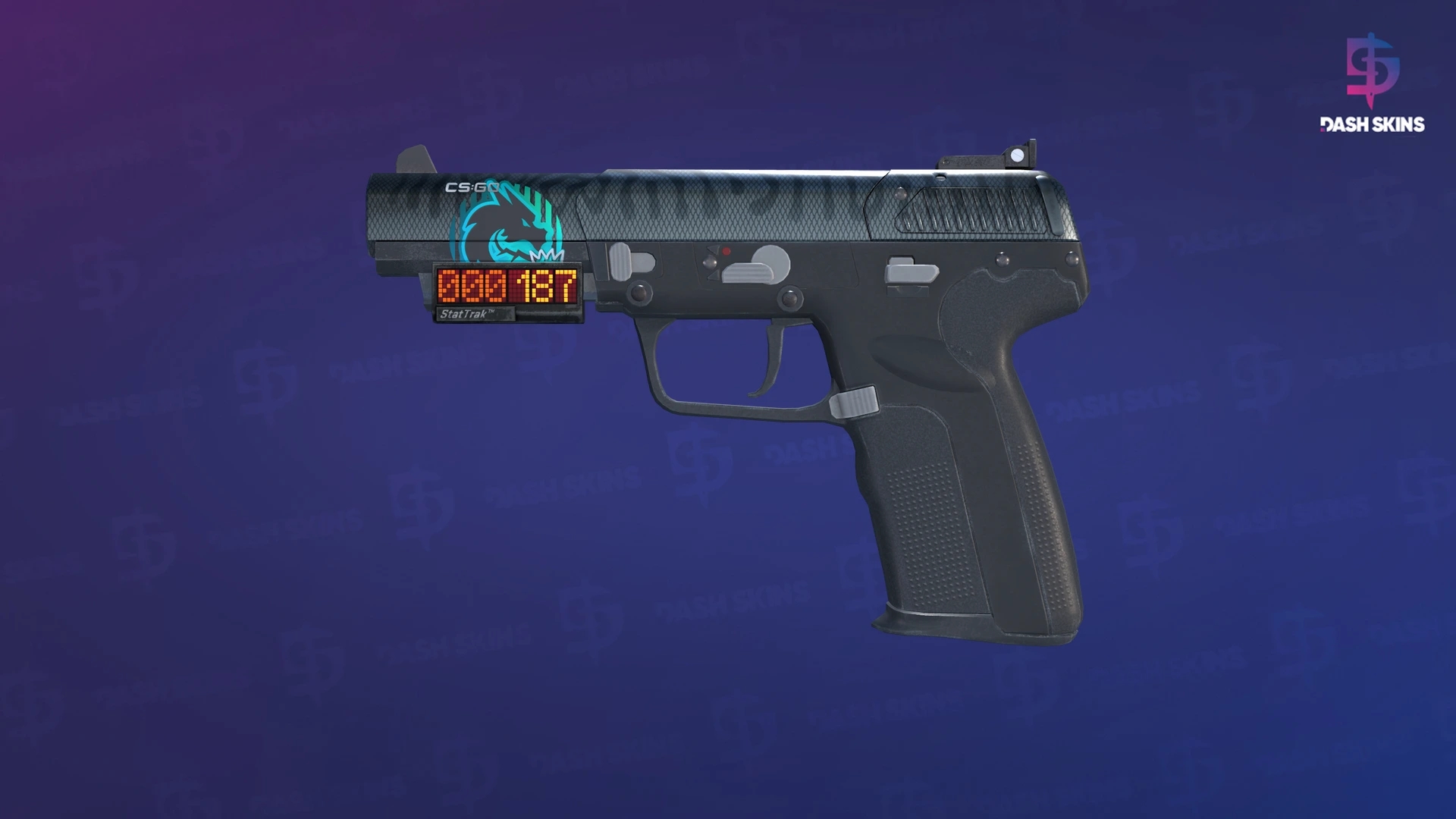 StatTrak™ Five-SeveN | Scumbria (Field-Tested) Screenshot Playside