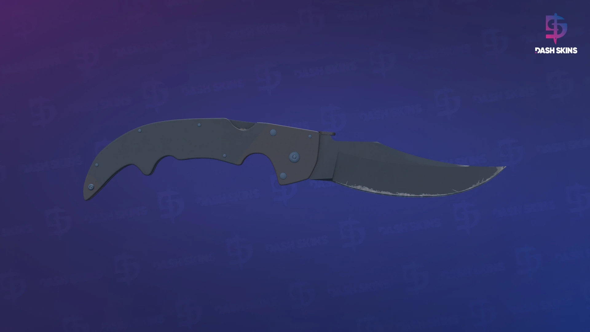 ★ Falchion Knife | Night (Minimal Wear) Screenshot Playside