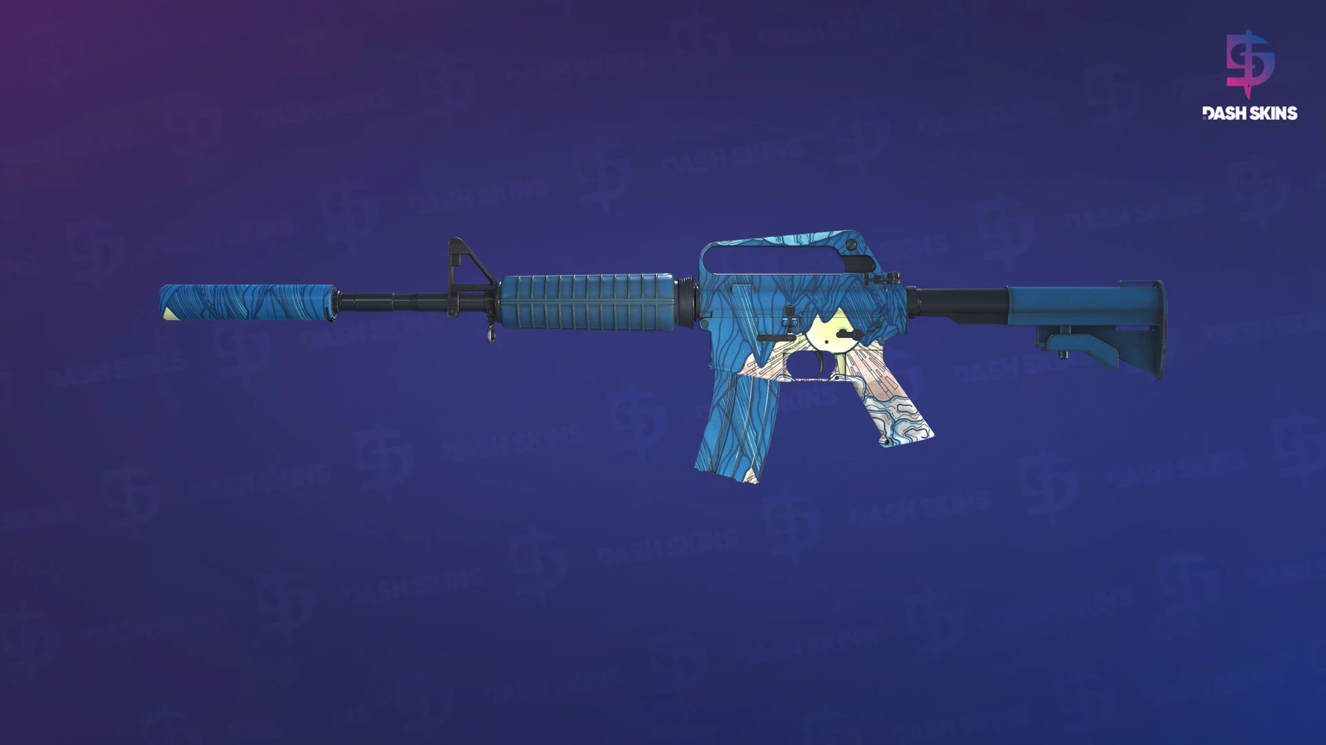 M4A1-S | Solitude (Field-Tested) Screenshot Playside