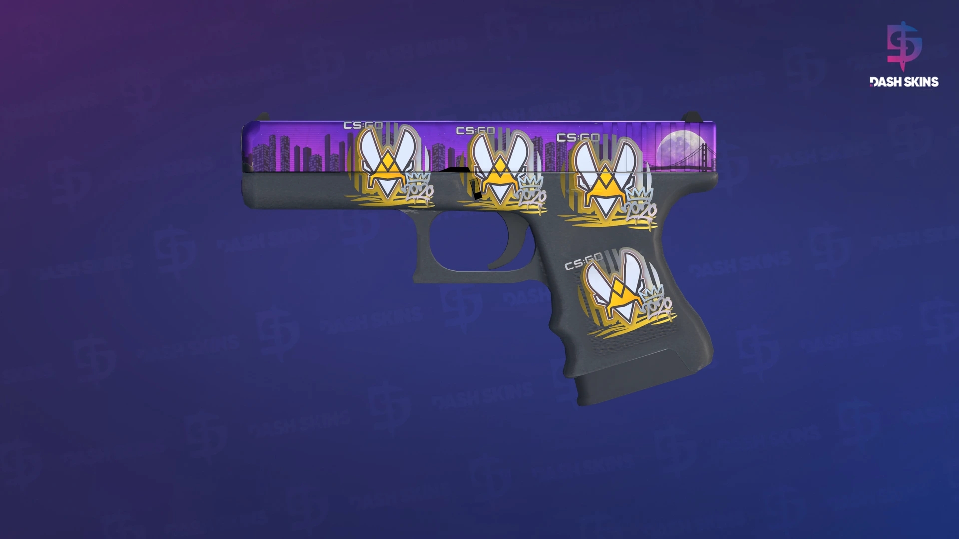 Glock-18 | Moonrise (Factory New) Screenshot Playside