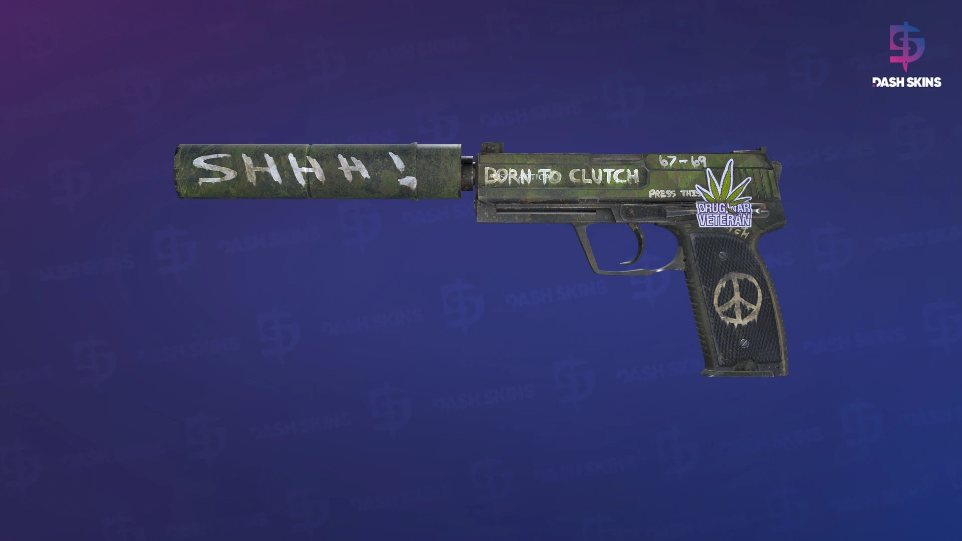 USP-S | Flashback (Minimal Wear) Screenshot Playside