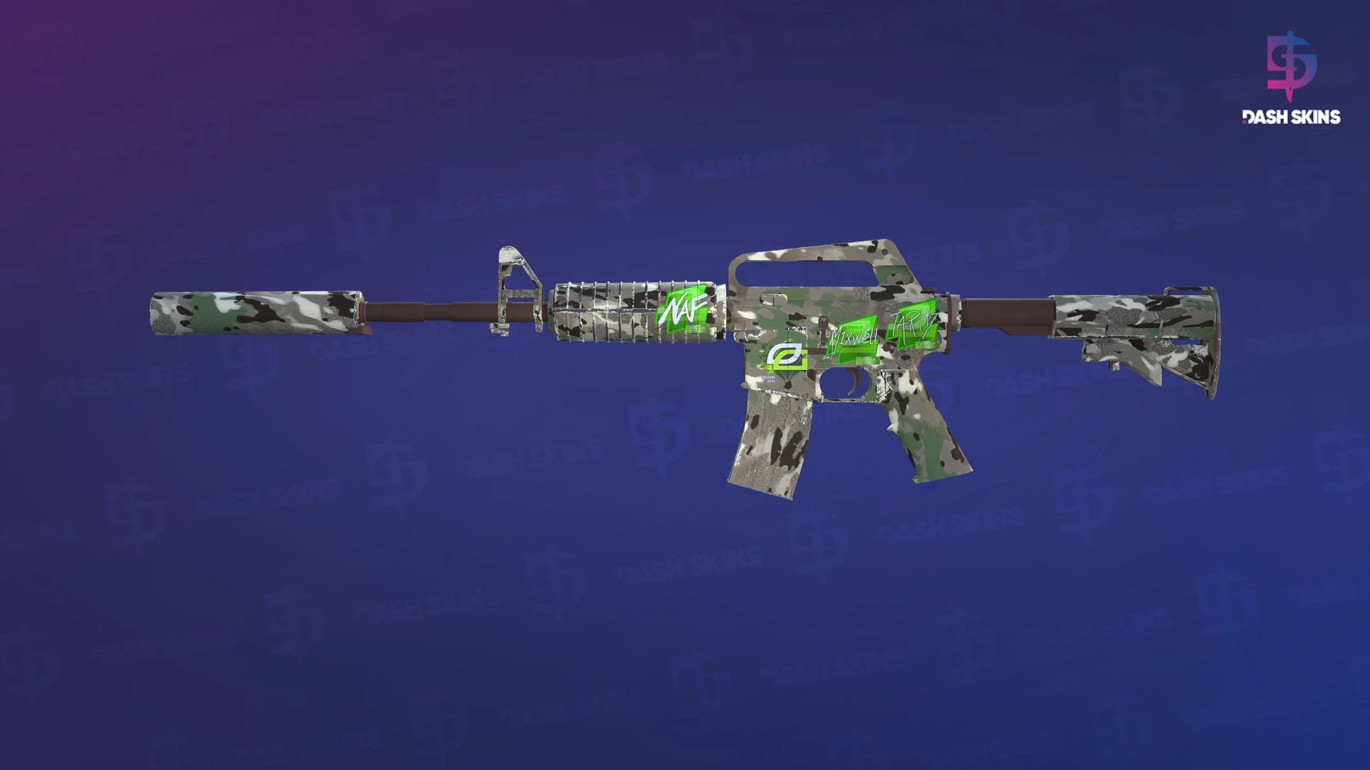 M4A1-S | VariCamo (Minimal Wear) Screenshot Playside